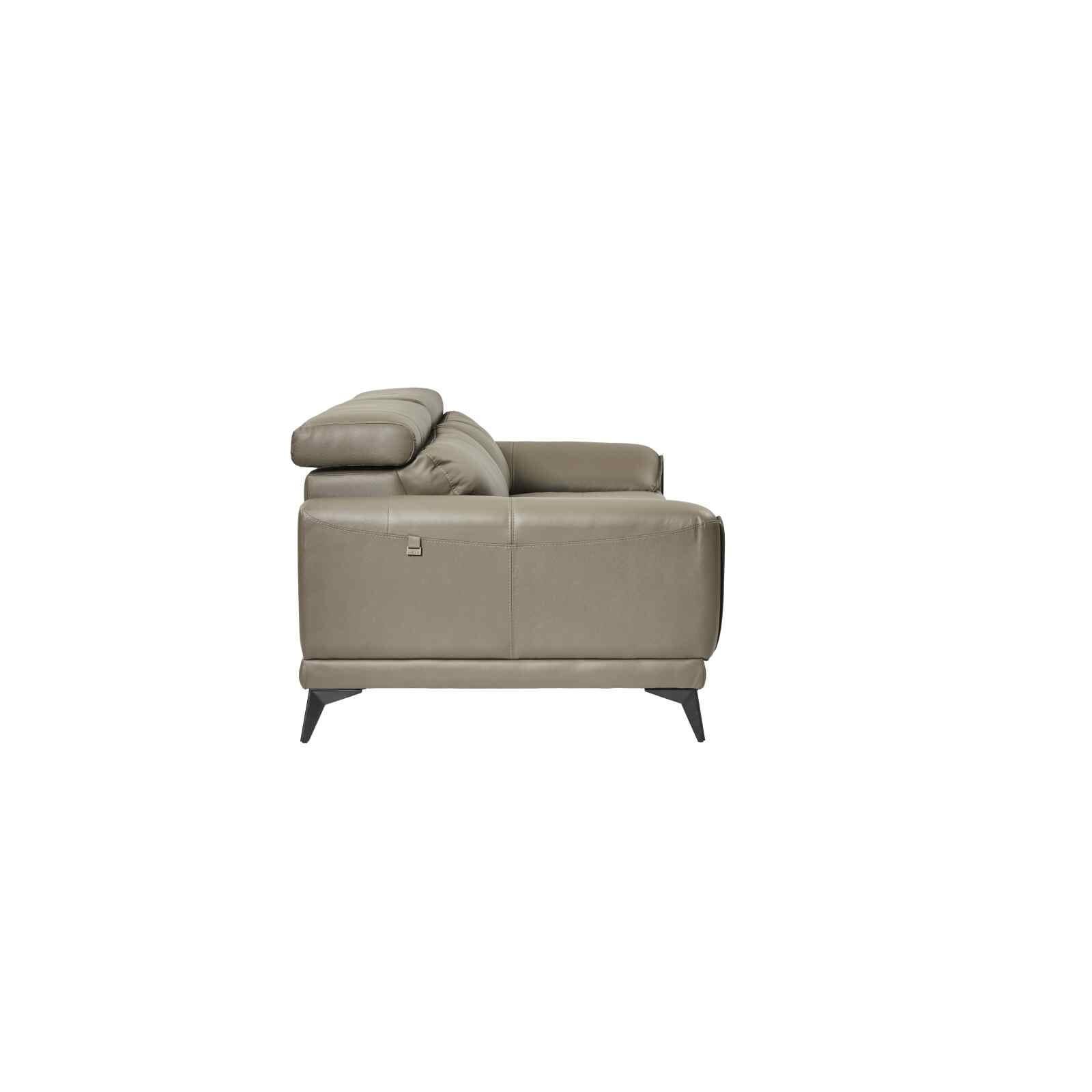 MIZU DESIG 3 Seater Sofa (fl) Mto Full Leather Sofa KENDRA-image 3