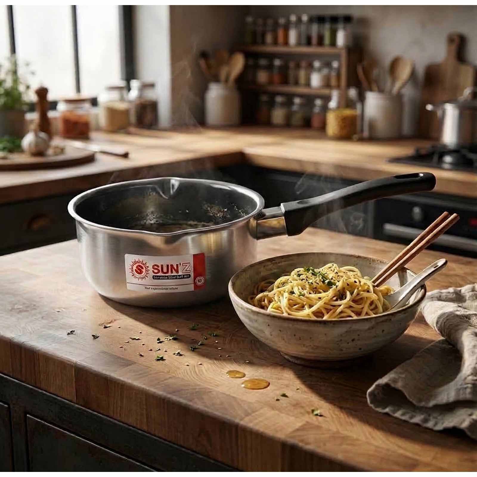 ZEBRA Stainless Steel Saucepan Without Lid 16cm - Sun 119XX-366-807-image 3