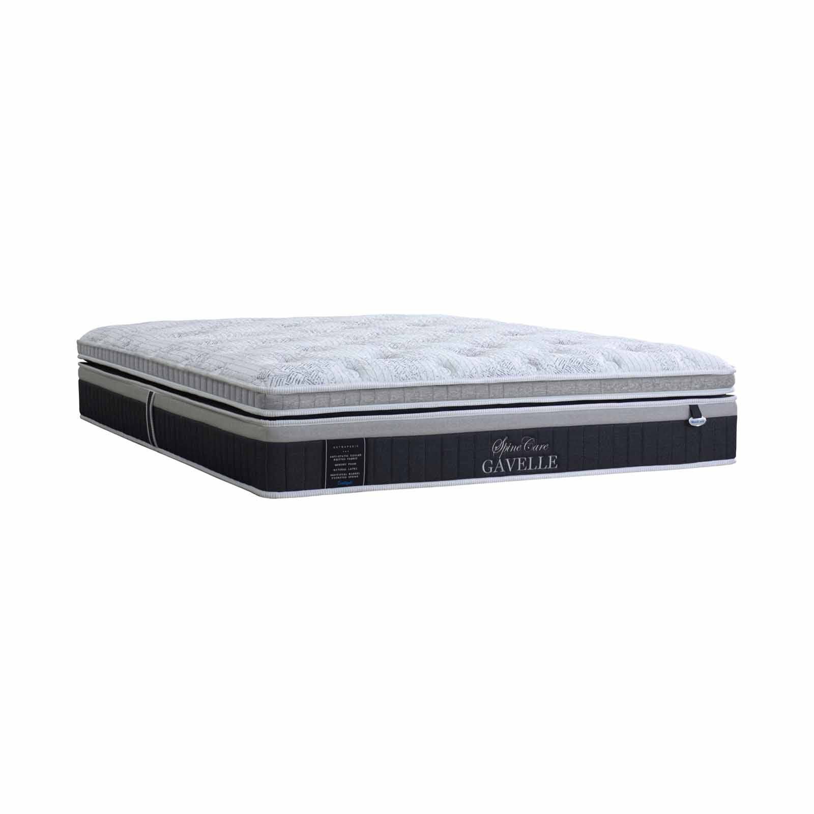MAXCOIL Single Size Mattress + Storage Bed SPINECARE GAVELLE-image 4
