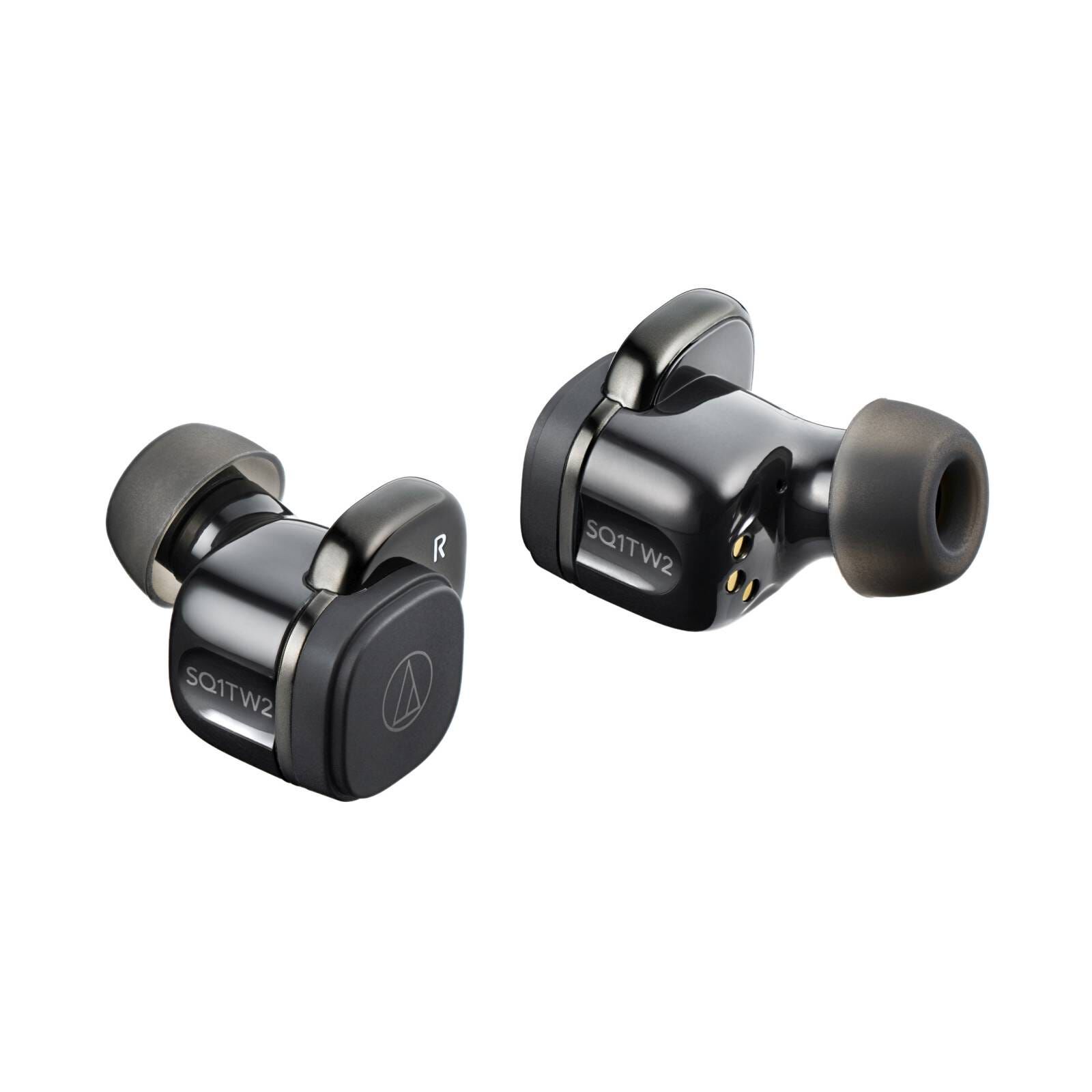 AUDIO TECH True Wireless Headphone Black ATH-SQ1TW2 BK-image 1
