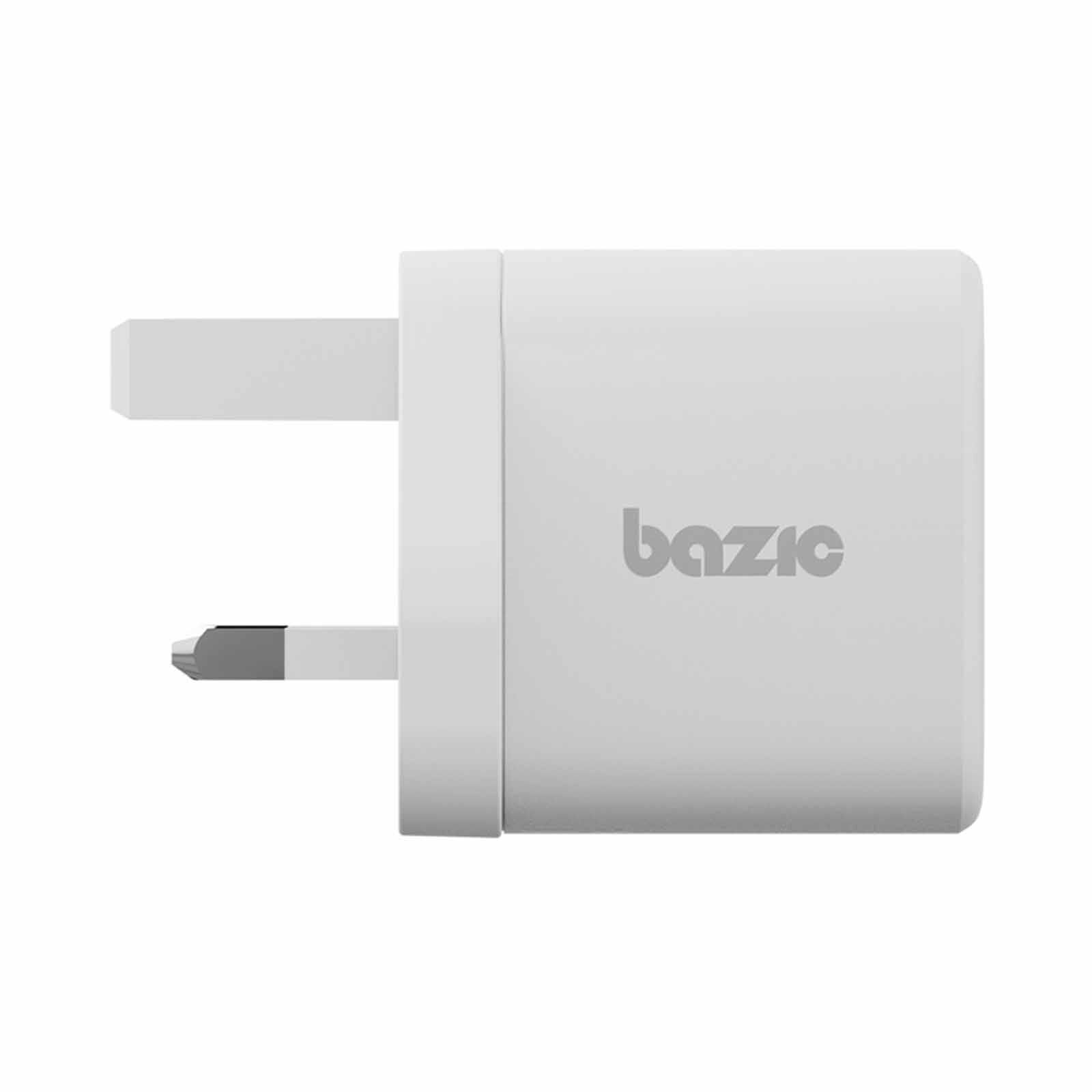 BAZIC Goport Velox Kit, 1c1a Gan Charger 35w(uk) With Weave Cable - Vanilla CHR-GPVLX-UK-WHT-image 2