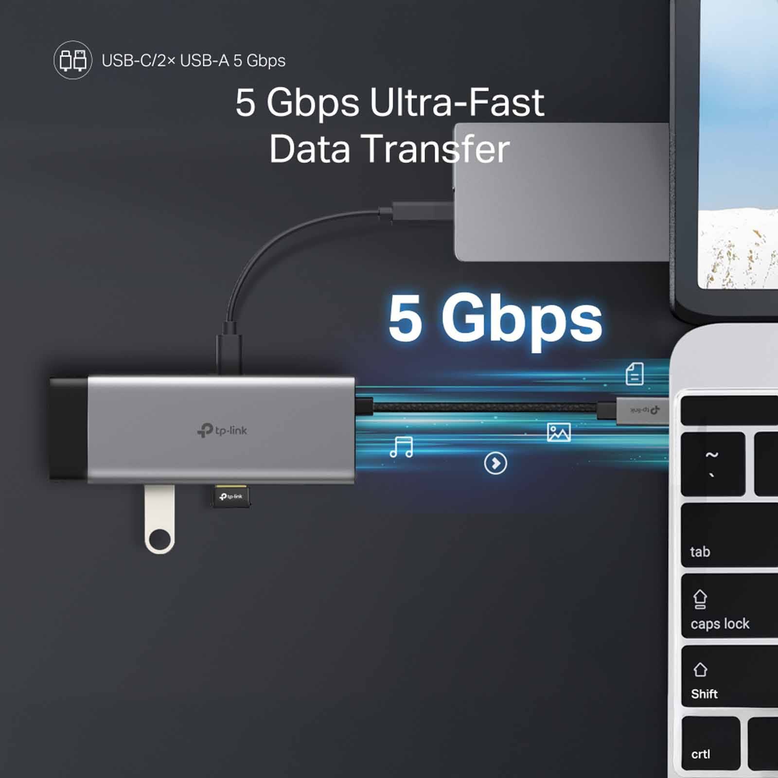 TP LINK Usb Type-c 7-port Hub TPL-UH7020C-image 6