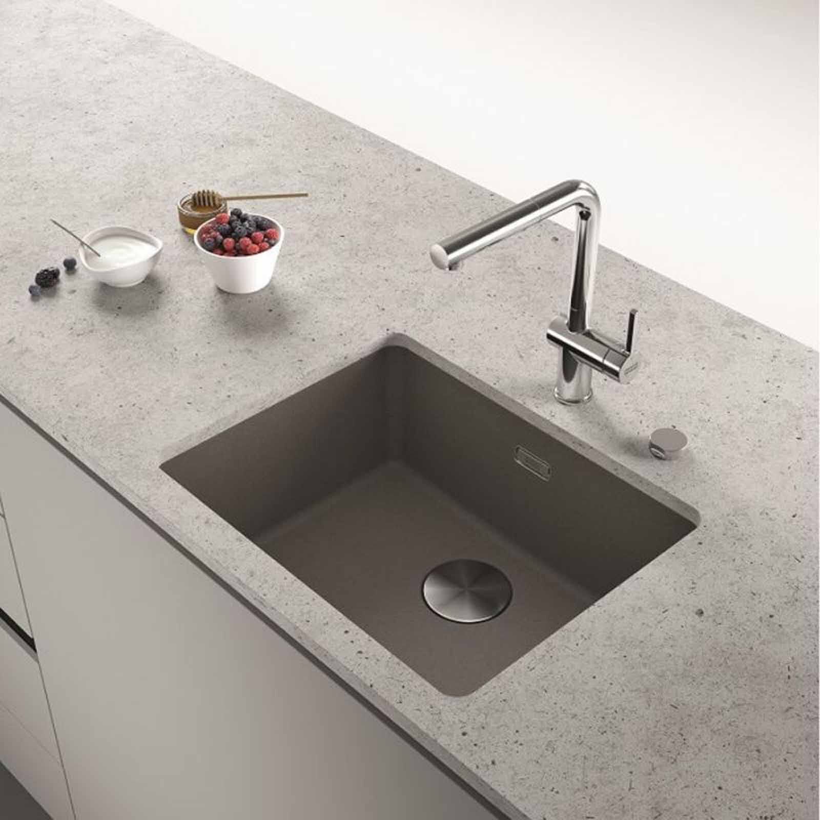 FRANKE Maris Single Bowl Fragranite Kitchen Sink Fragranite -ce Coffee MRG-210-52-CE-image 2