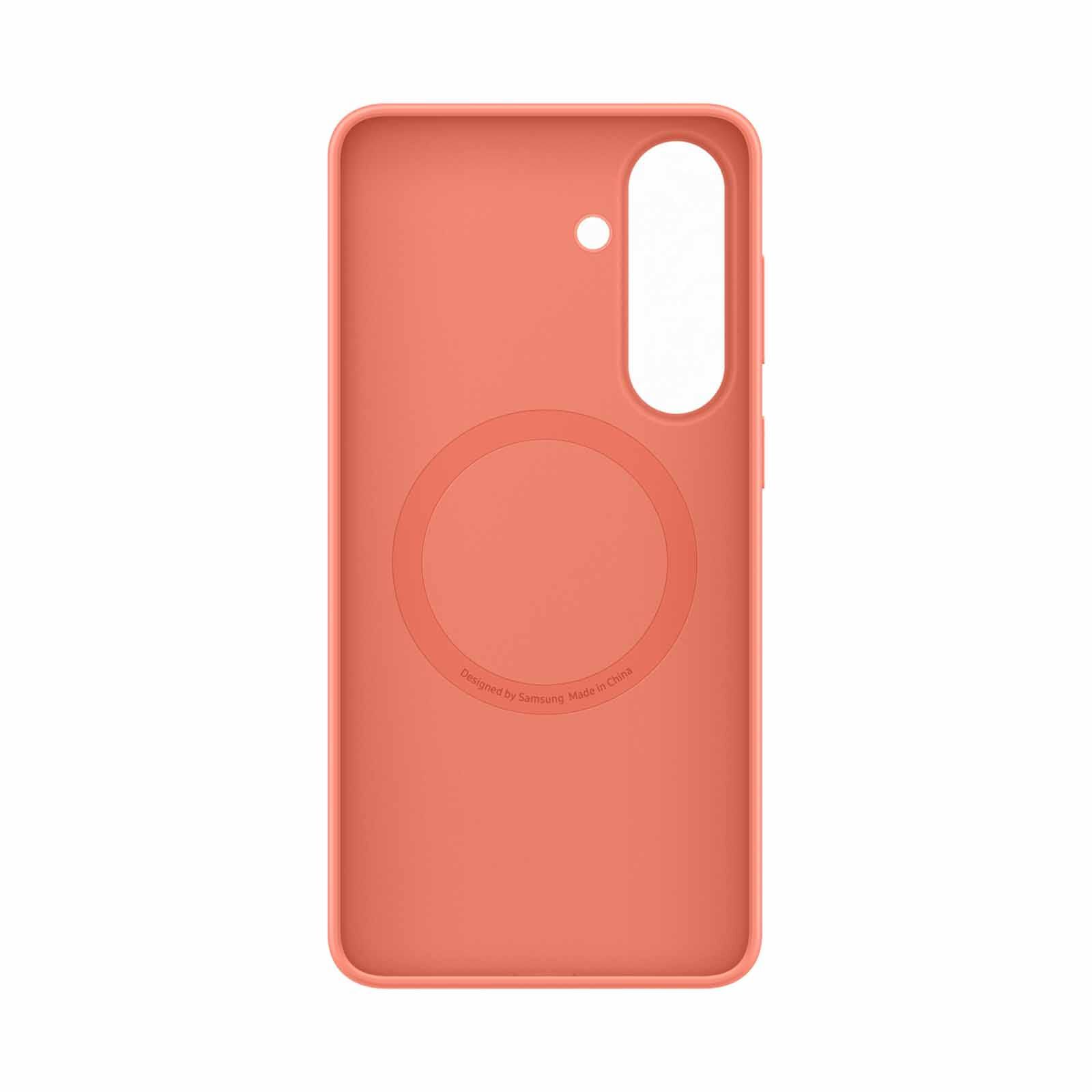 SAMSUNG Galaxy S26+ Silicone Magnet Case Coral Red EF-ES947COEGWW-image 5