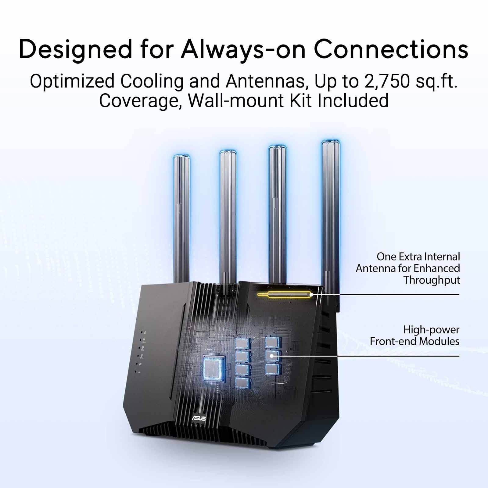 ASUS Tri Band Wifi 7 Router 10g RT-BE92U-image 11
