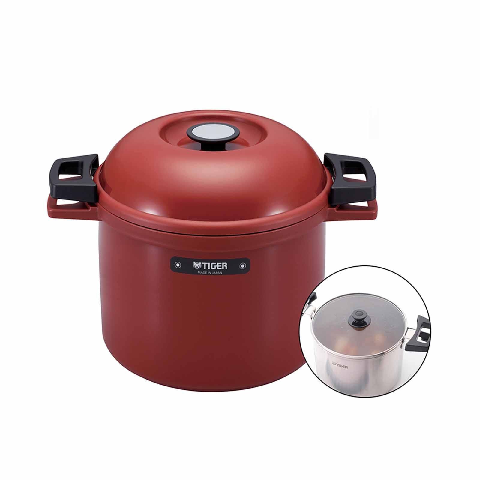 TIGER 4.5lt Thermal Magic Cooker (blanc Rouge) NFH-G450 (RJ)-image 1