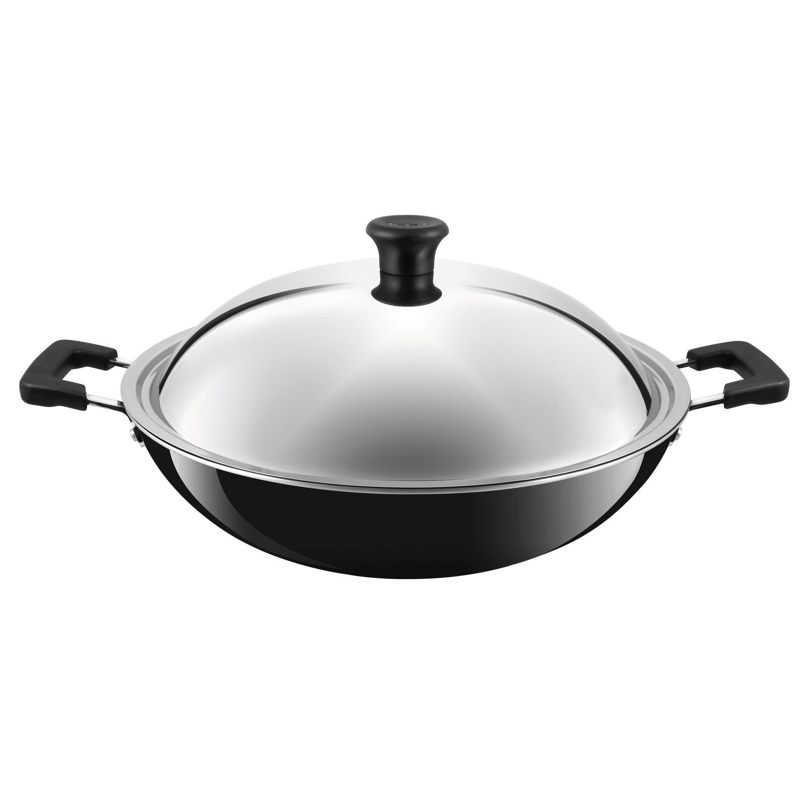 TEFAL 40cm Ceramic Wok With Lid C5289714-image null