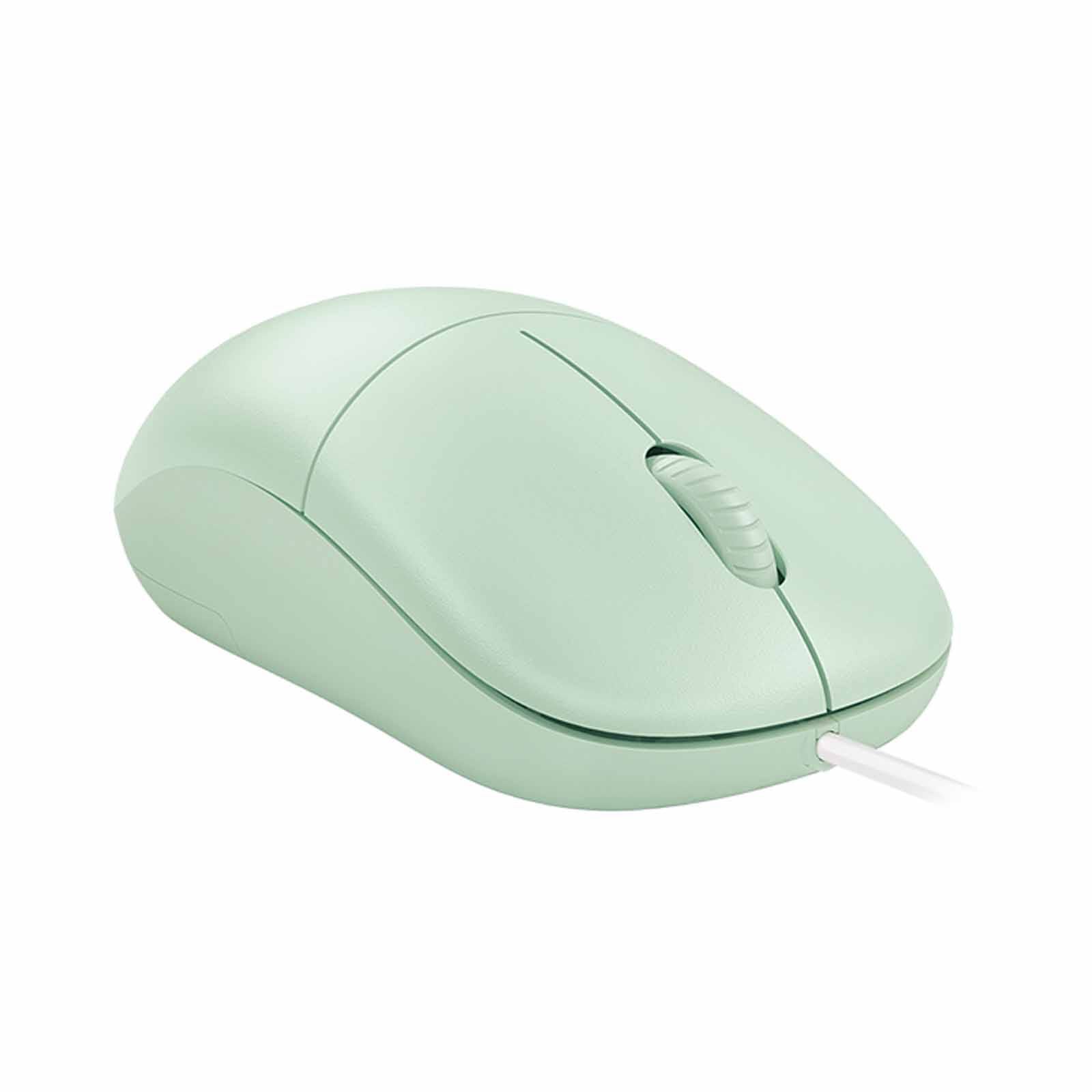 MICROPACK Essential Wired Optical Mouse - Green M-105-GN-image 2