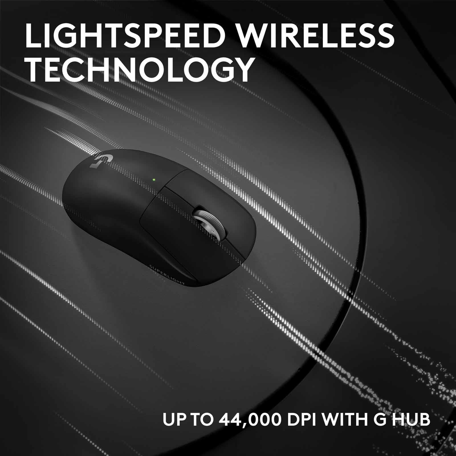 LOGITECH G Pro X Superlight 2c Gaming Mouse - Black 910-007533-image 3