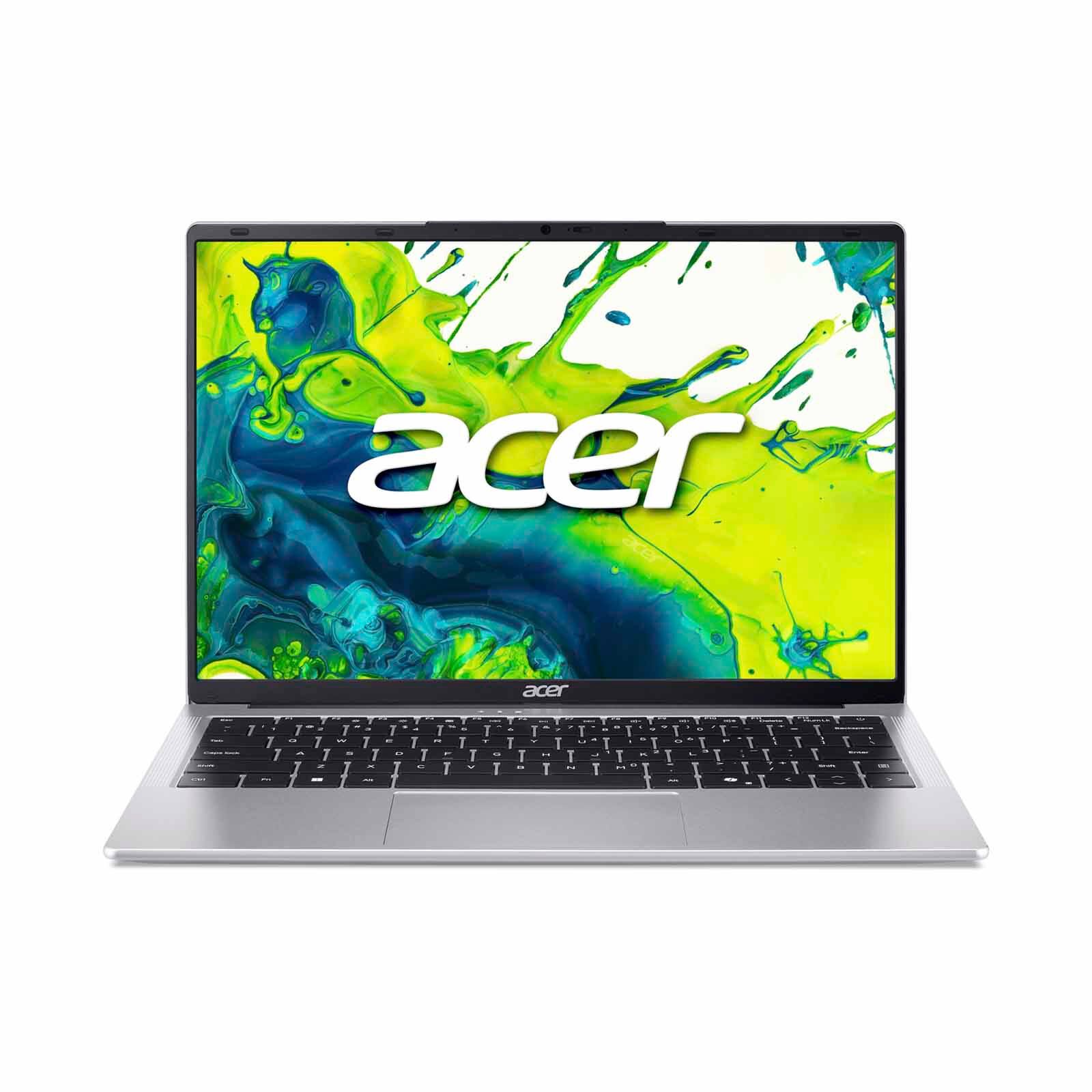 ACER 14in Intel N150 8gb 128gb Ssd Win 11 Home ASPIRE LITE 14 AL14-32P-C5BX (SILVER)-image 1