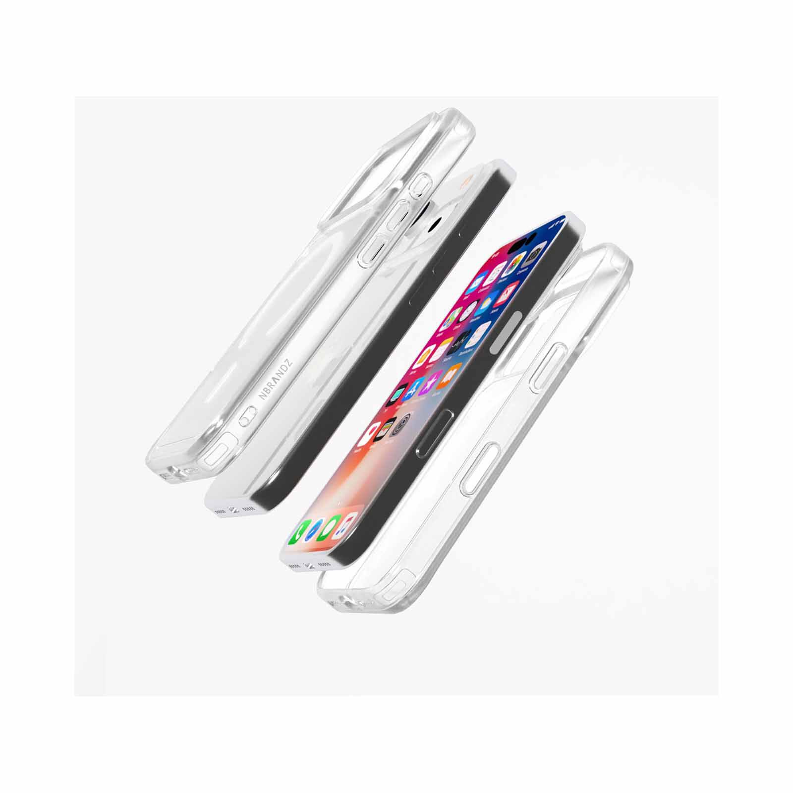 N.BRANDZ Magclair Magnetic Protective Case W Camerabutton Ip18p/17p N-MAGCLAIR2-IP18P-image 4