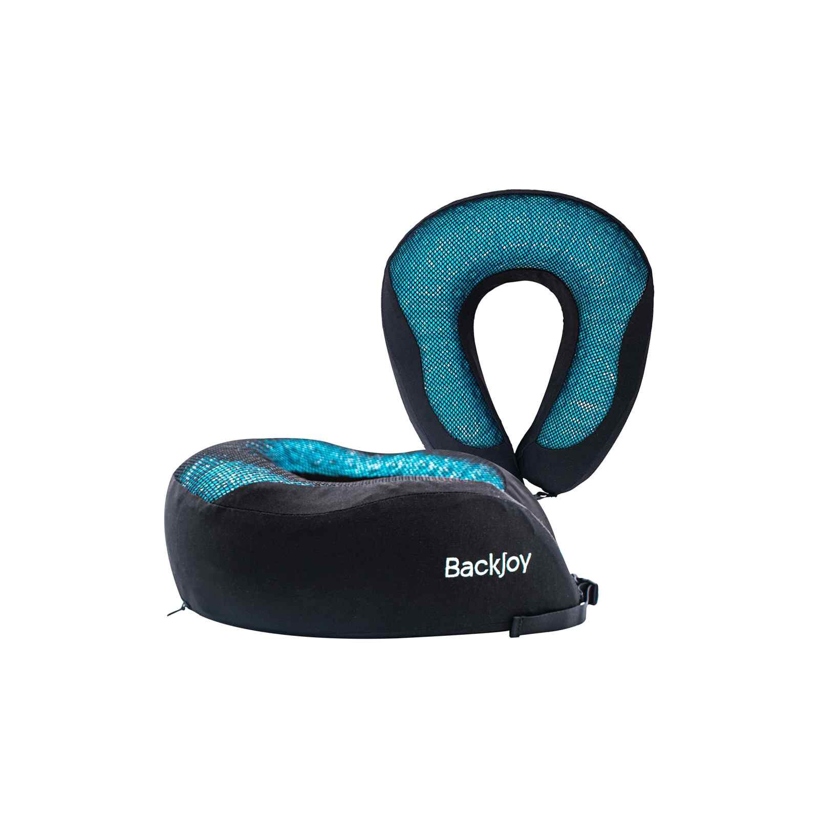 BACKJOY Neck Pillow W Cooling Gel Dark Sky PLNCK001-image 3