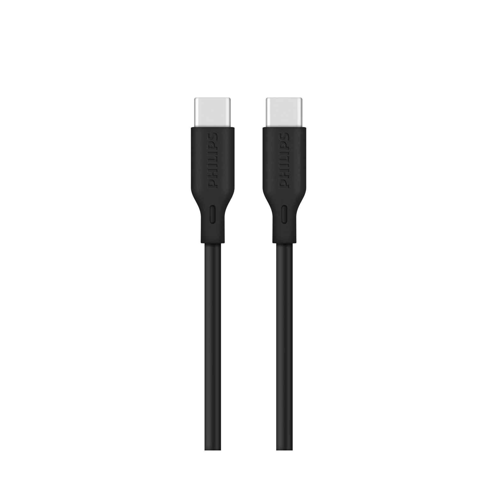 PHILIPS 65w Premium Usb-c To Usb-c Cable DLC4561CB/00-image 1