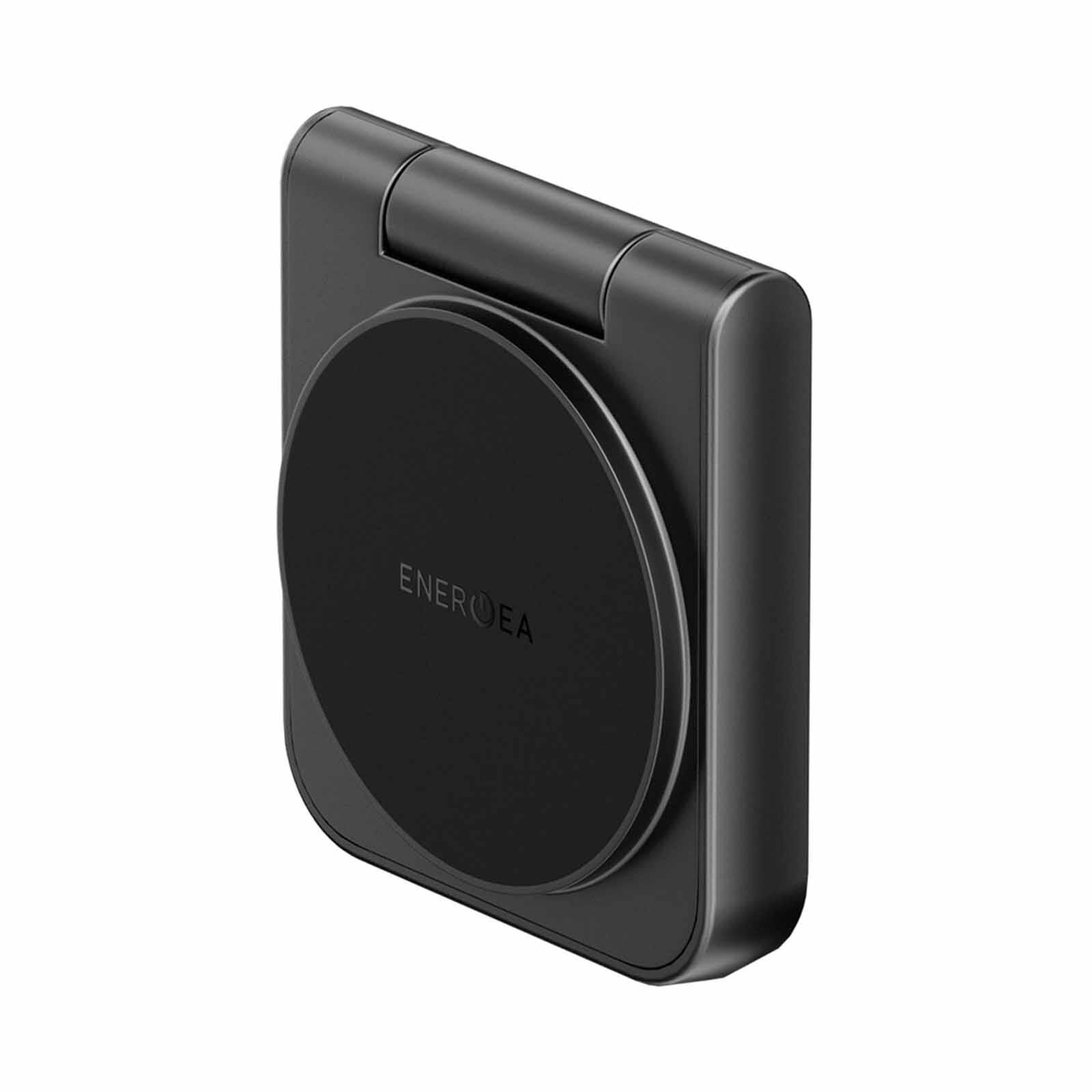 ENERGEA Magduo, 2in1 Foldable Qi2 Magnetic Fast Wireless Charger - Gunmetal MAG-DUO-GUN-image 2