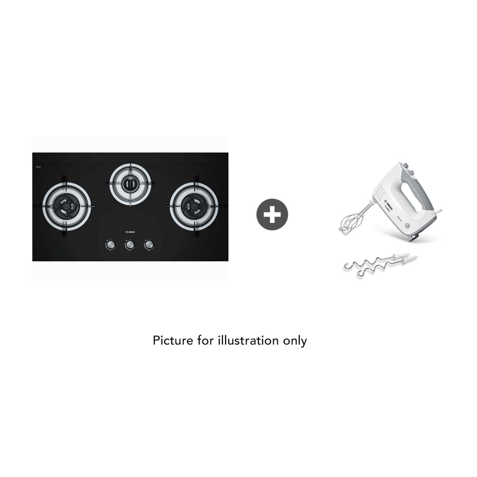 BOSCH Hob And Hand Mixer Bundle (exclude Installation) PBD9331SG + MFQ36400-image null