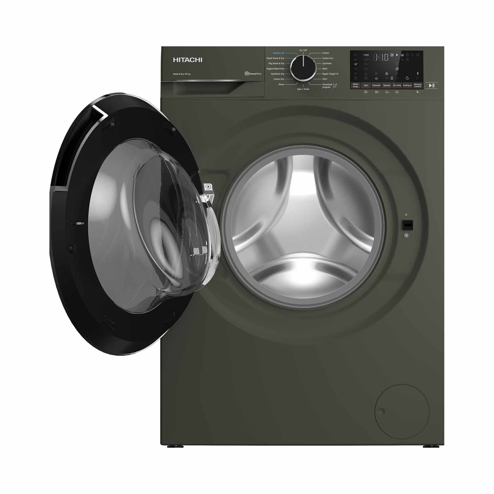 HITACHI Front Load Washer Dryer (8kg/5kg) BD-D80YJVEM-image 2