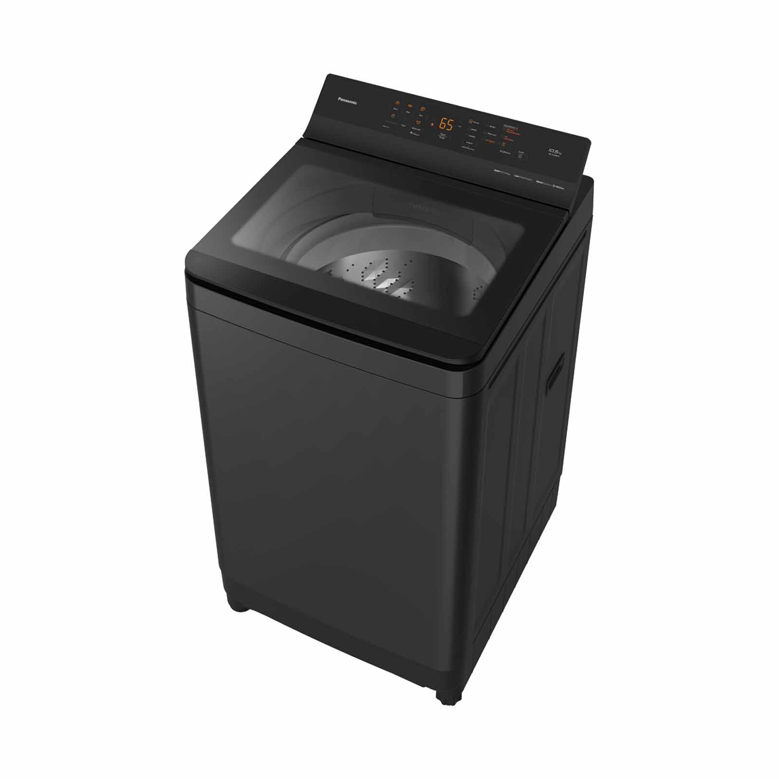 PANASONIC Top Load Washer With Steam - Black (10.5kg) NA-FJ105V1BQ-image 5