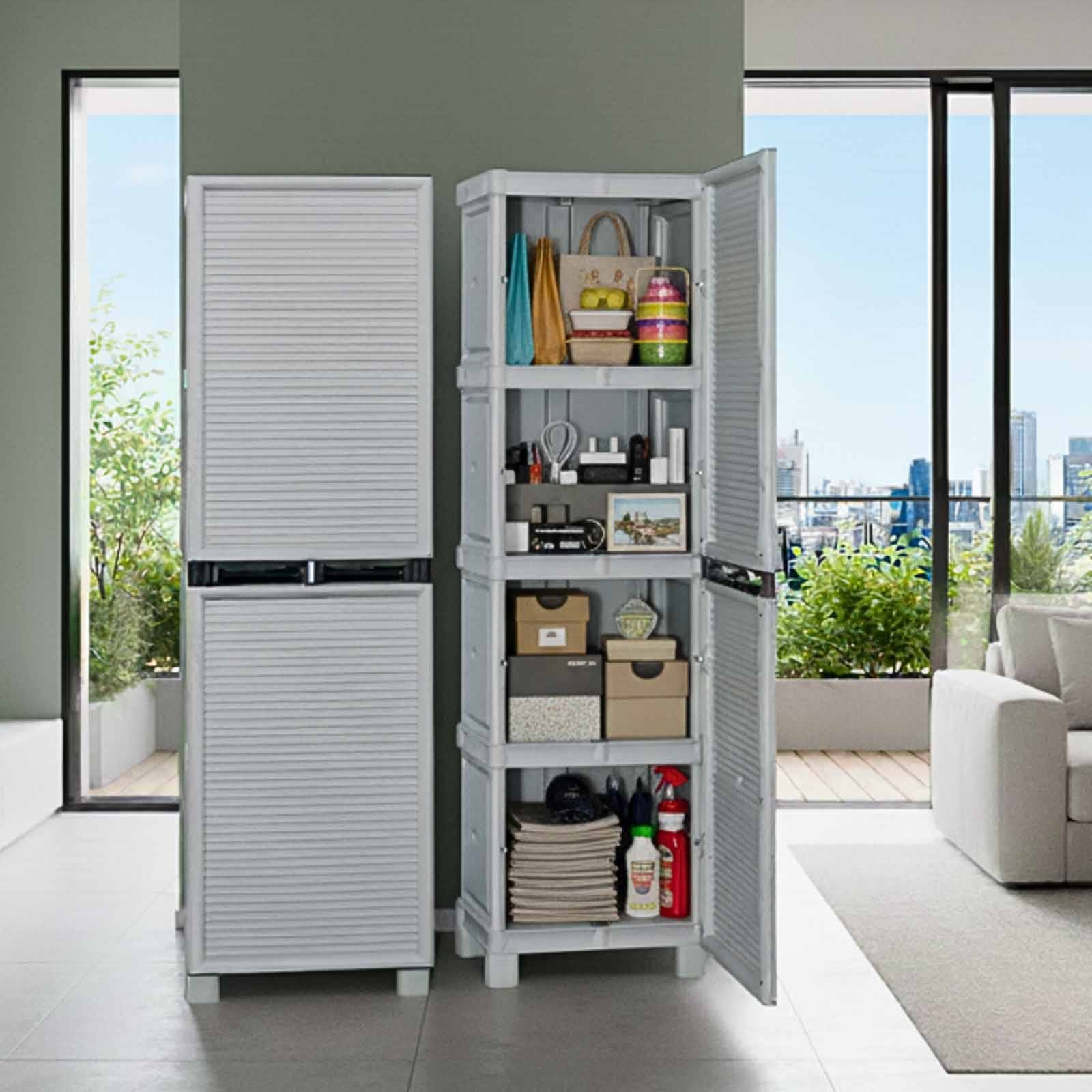ARTPLAST Linea Concert Slim Tall Utility Cabinet 50x39x172cm CONCERT-image 1