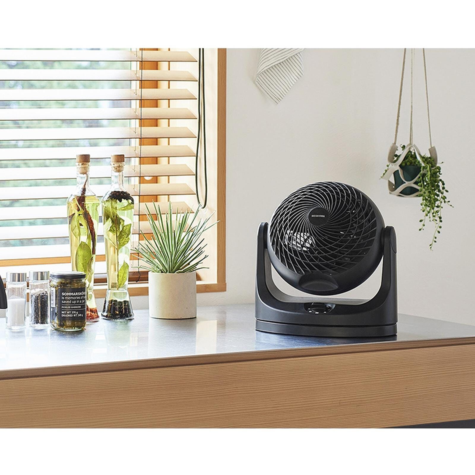 IRIS OHYAM 7 In Circulator Table Fan (black) PCF-MKM18-image 6