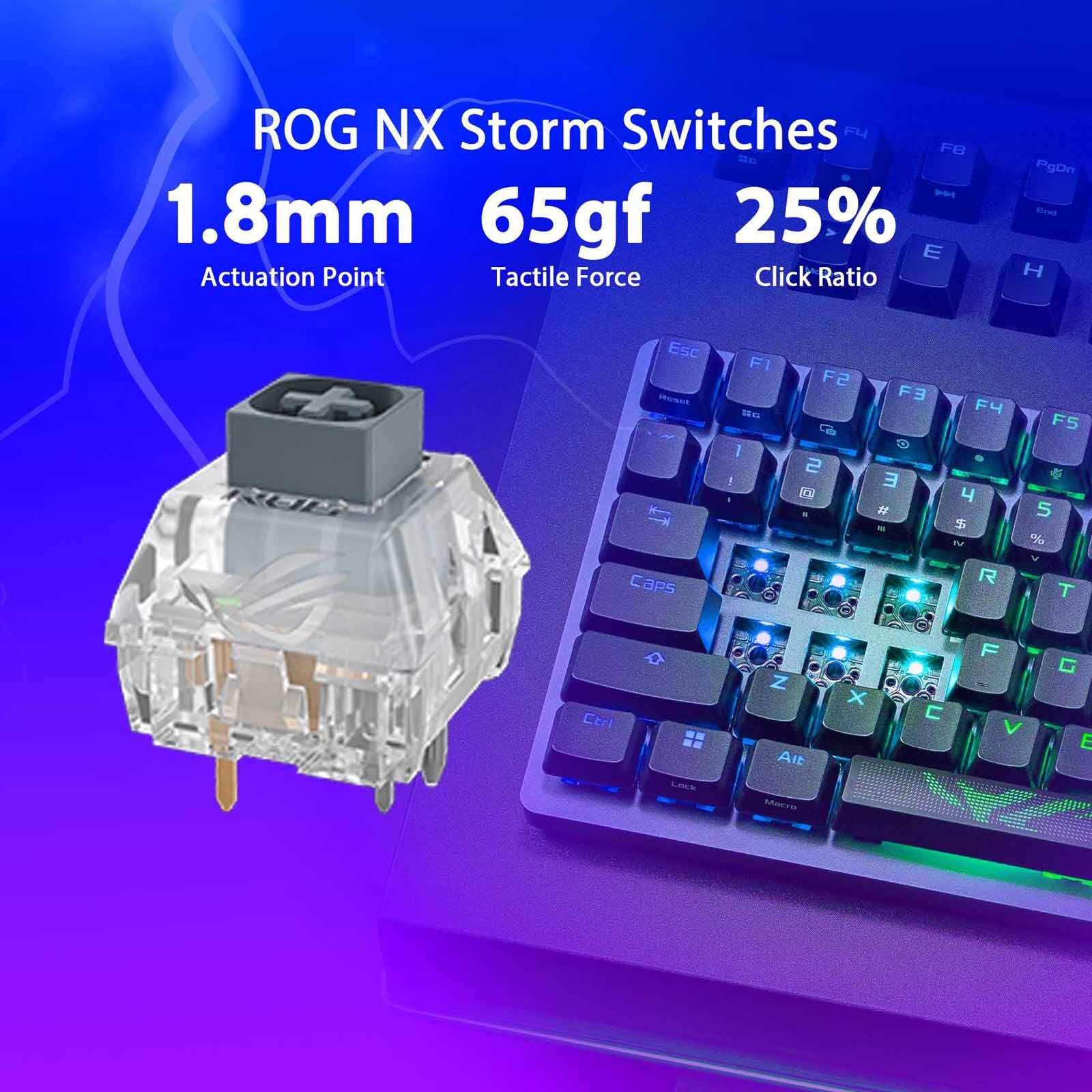 ASUS M701 Rog Azoth Nx/sm Wl Wht (pbt-ds) ROG AZOTH NX STORM WHITE-image 14