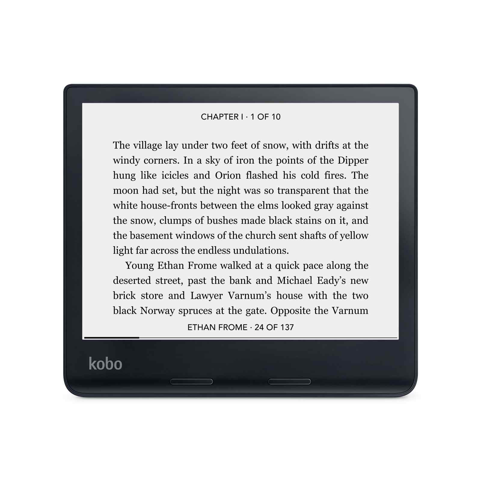 RAKUTEN KO Kobo Sage - 8" Carta Display N778-KU-BK-K-EP-image 3