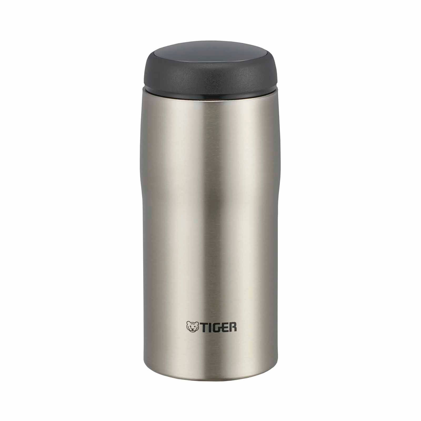 TIGER 0.36lt Stainless Steel Screw Lid Bottle (clear Stainless) MJA-B036 (XC)