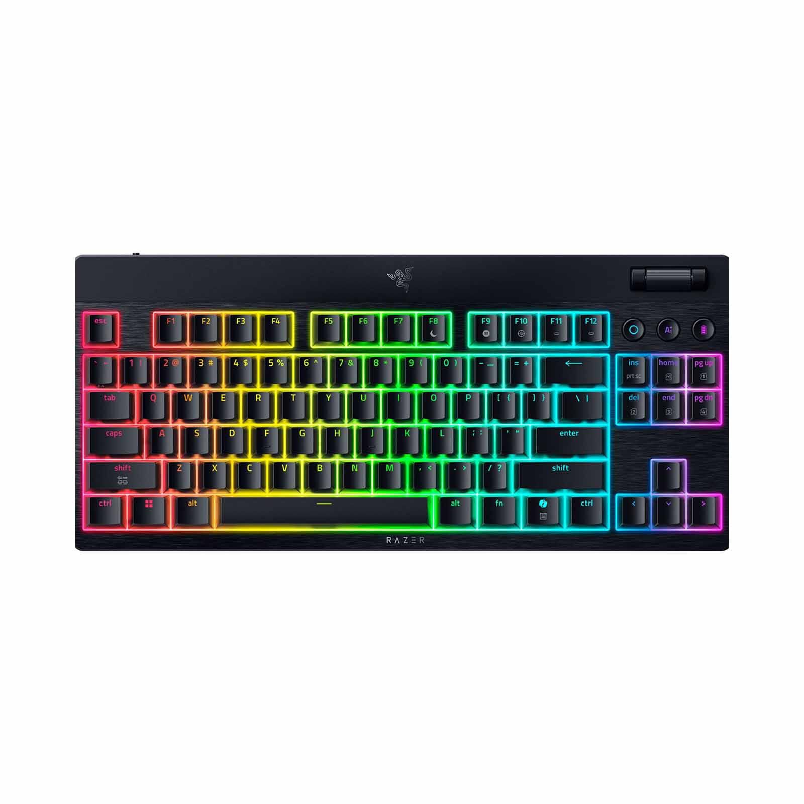 RAZER Blackwidow V4 Low-profile Tenkeyless Hyperspeed (orange Tactile Switch) - Us Layout - Frml RZ03-05450700-R3M1