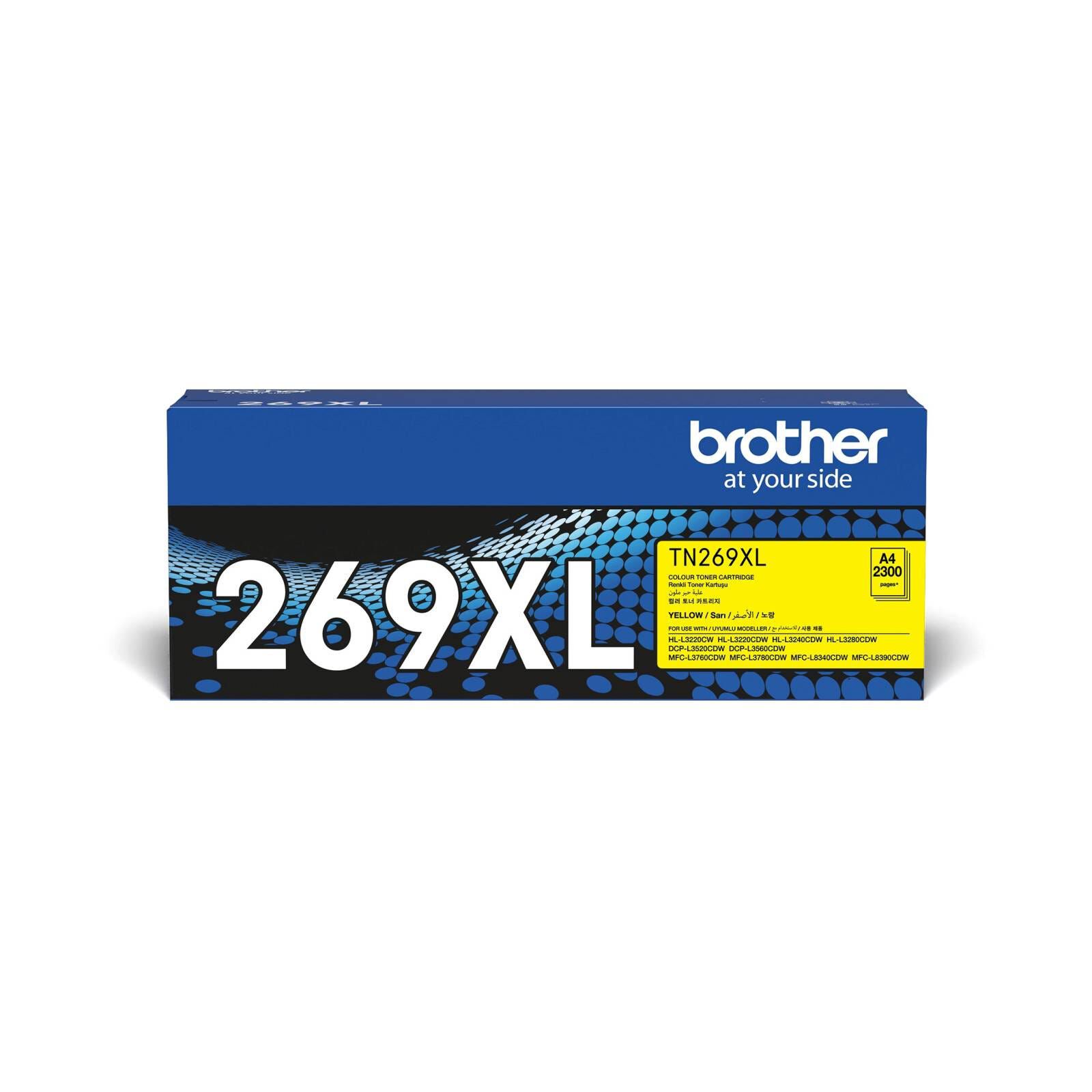 BROTHER Yellow Toner (high Yield) TN269XLY
