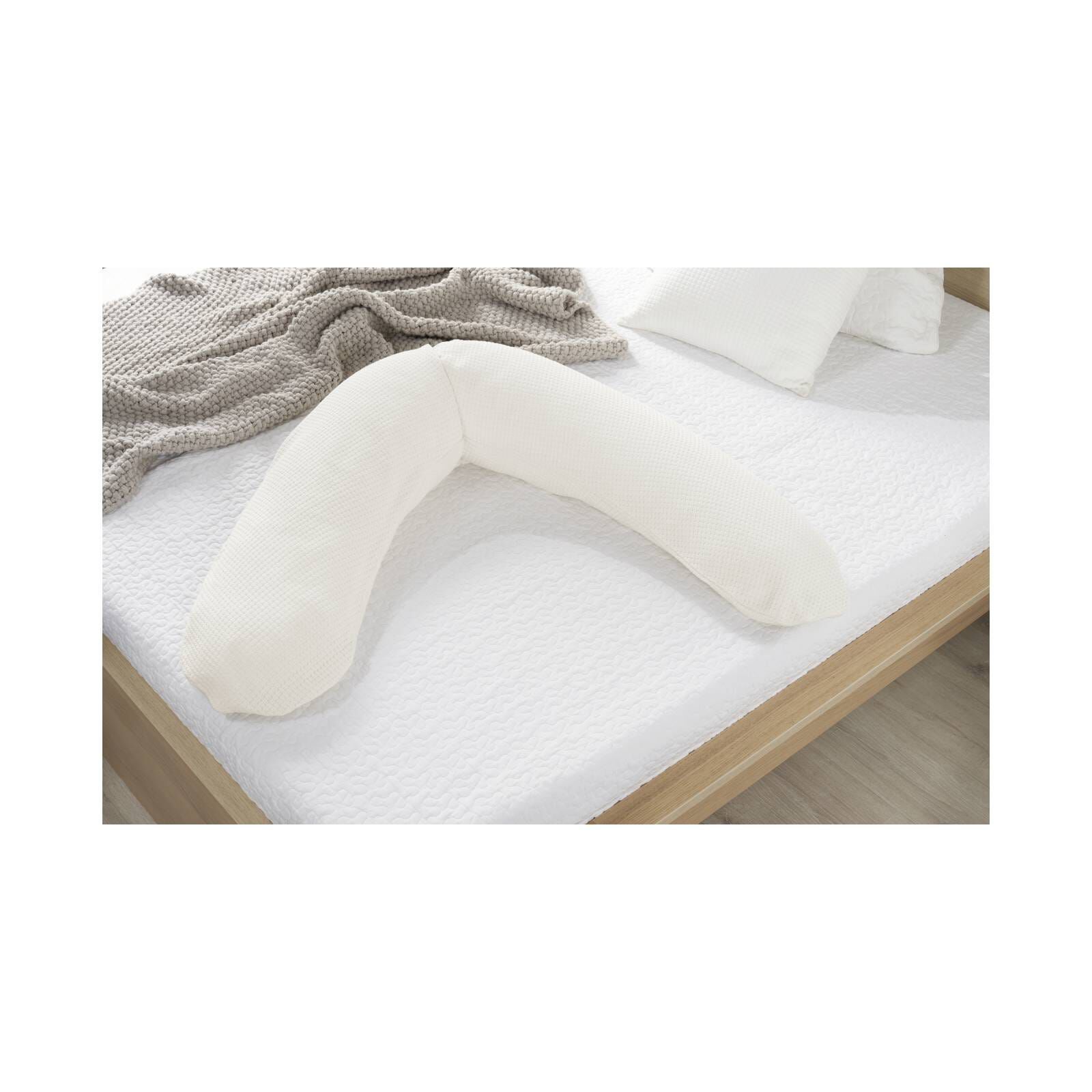 THERALINE Theraline The Original Maternity And Nursing Pillow - Cream Fine Knit THE ORIGINAL-image 2