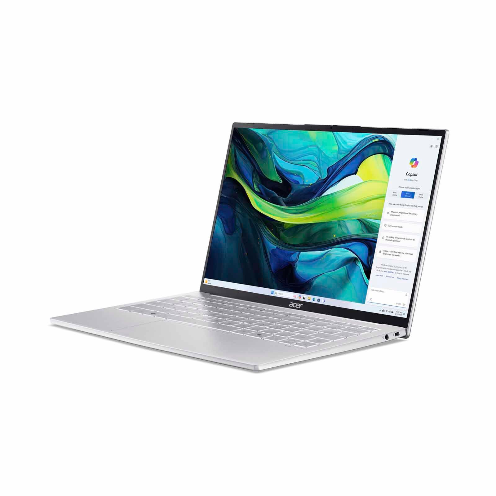 ACER 14in Intel Core Ultra 7 155u 16gb 512gb Ssd 11 Home SWIFT LITE 14 SFL14-54M-777E (SILVER)-image 4