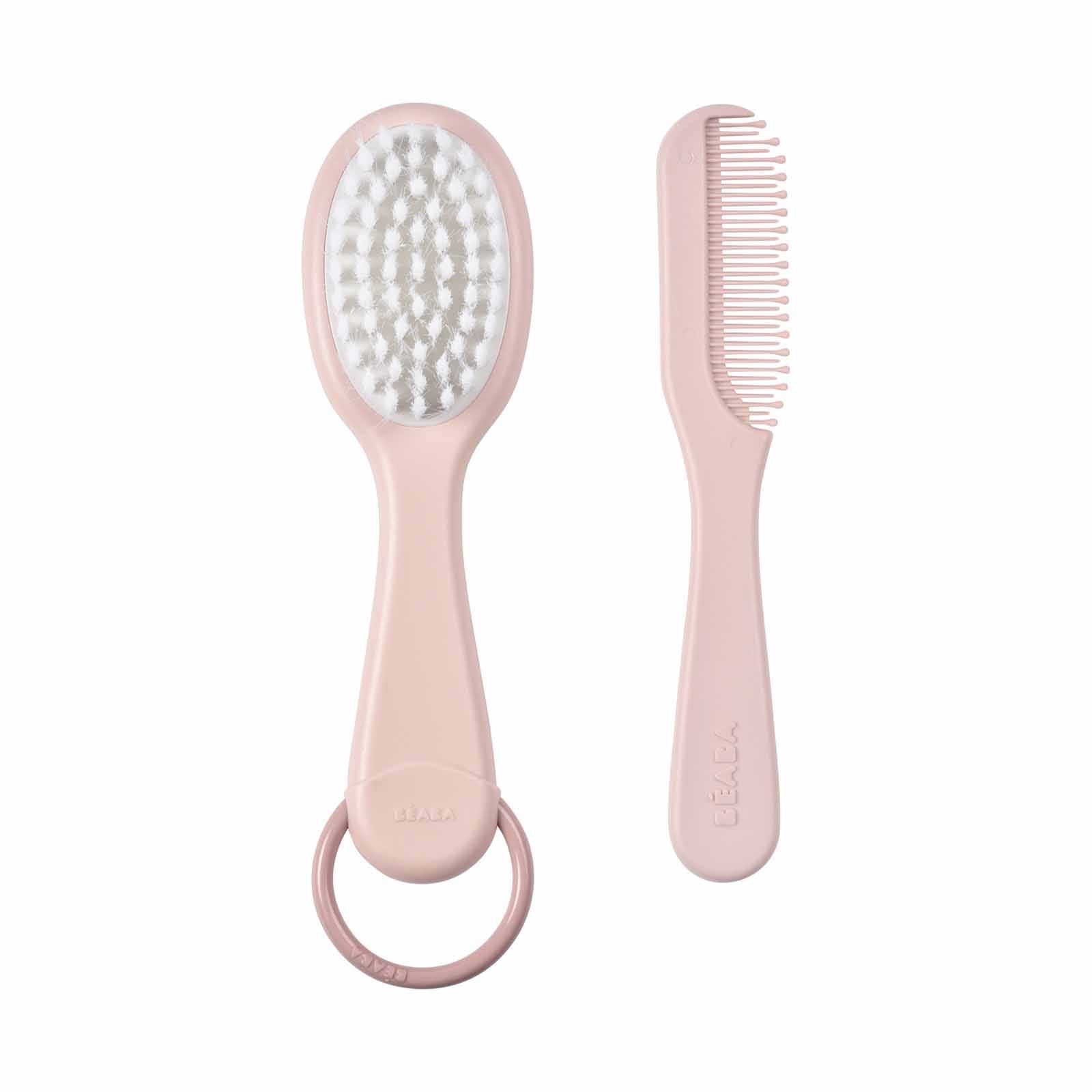 BEABA Brush & Comb - Old Pink (online) BABY