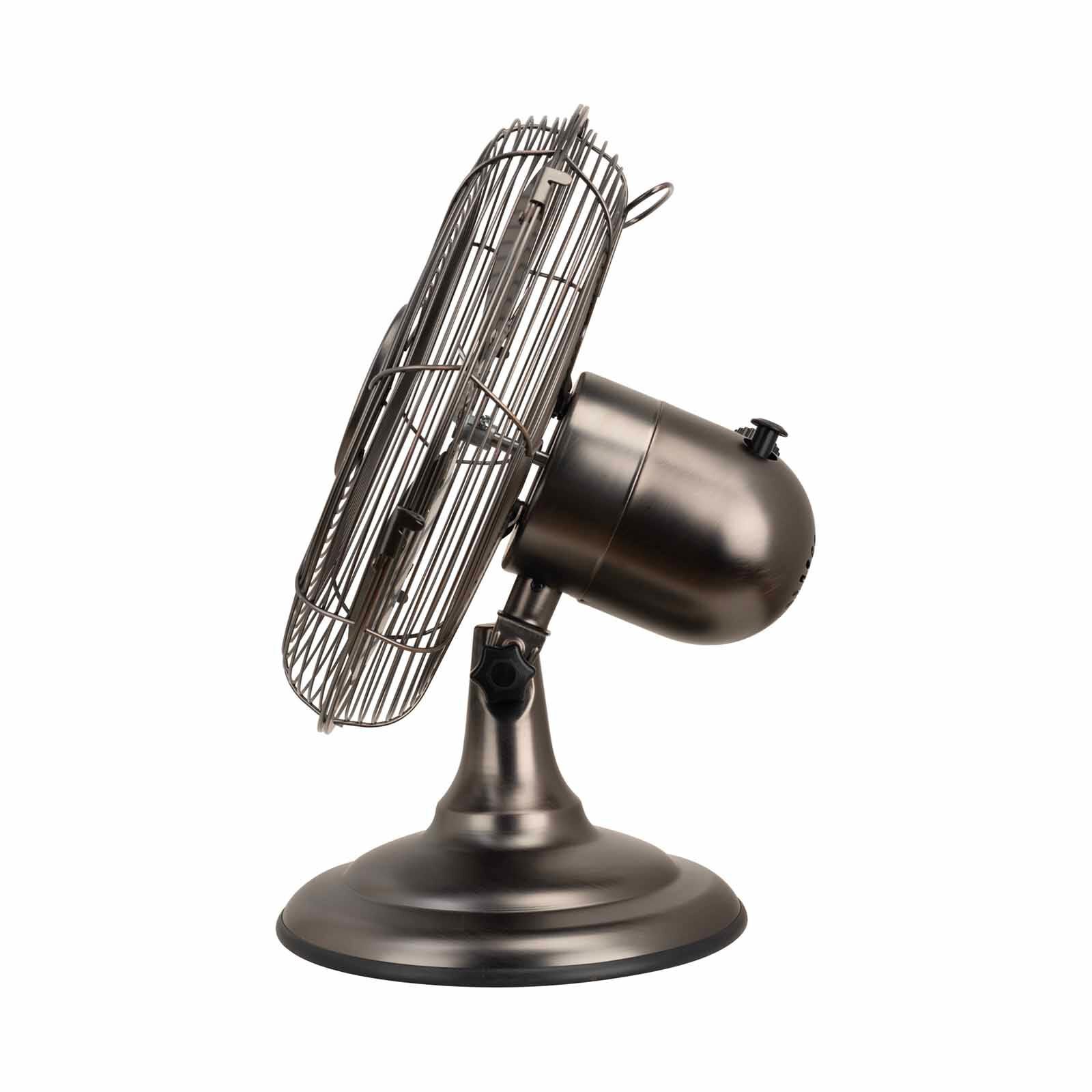 SONA 12 In Antique Desk Fan SAF6912-image 3