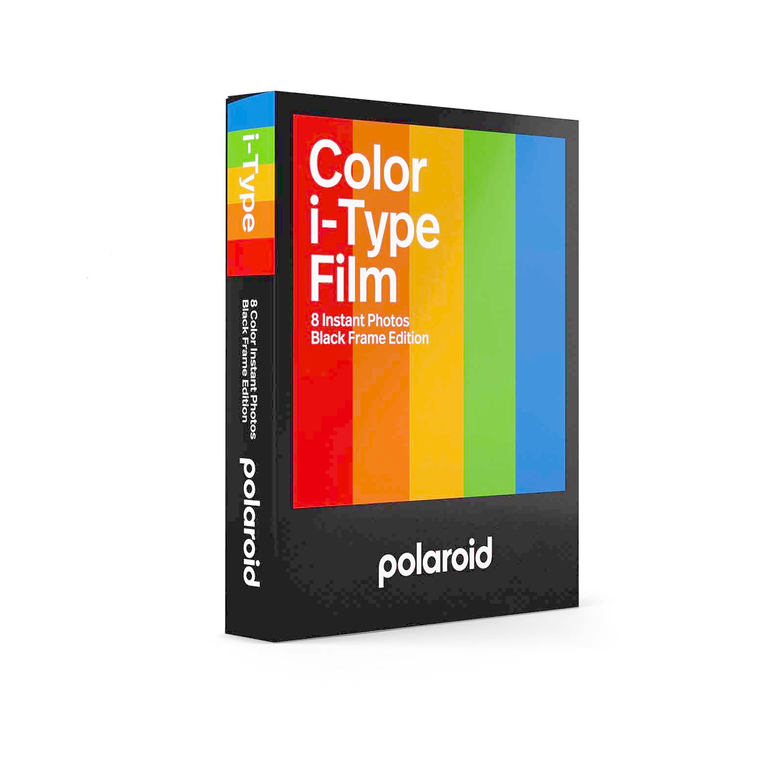POLAROID Color Film For I-type 8 Sheets (black Frame) 006019-image 3