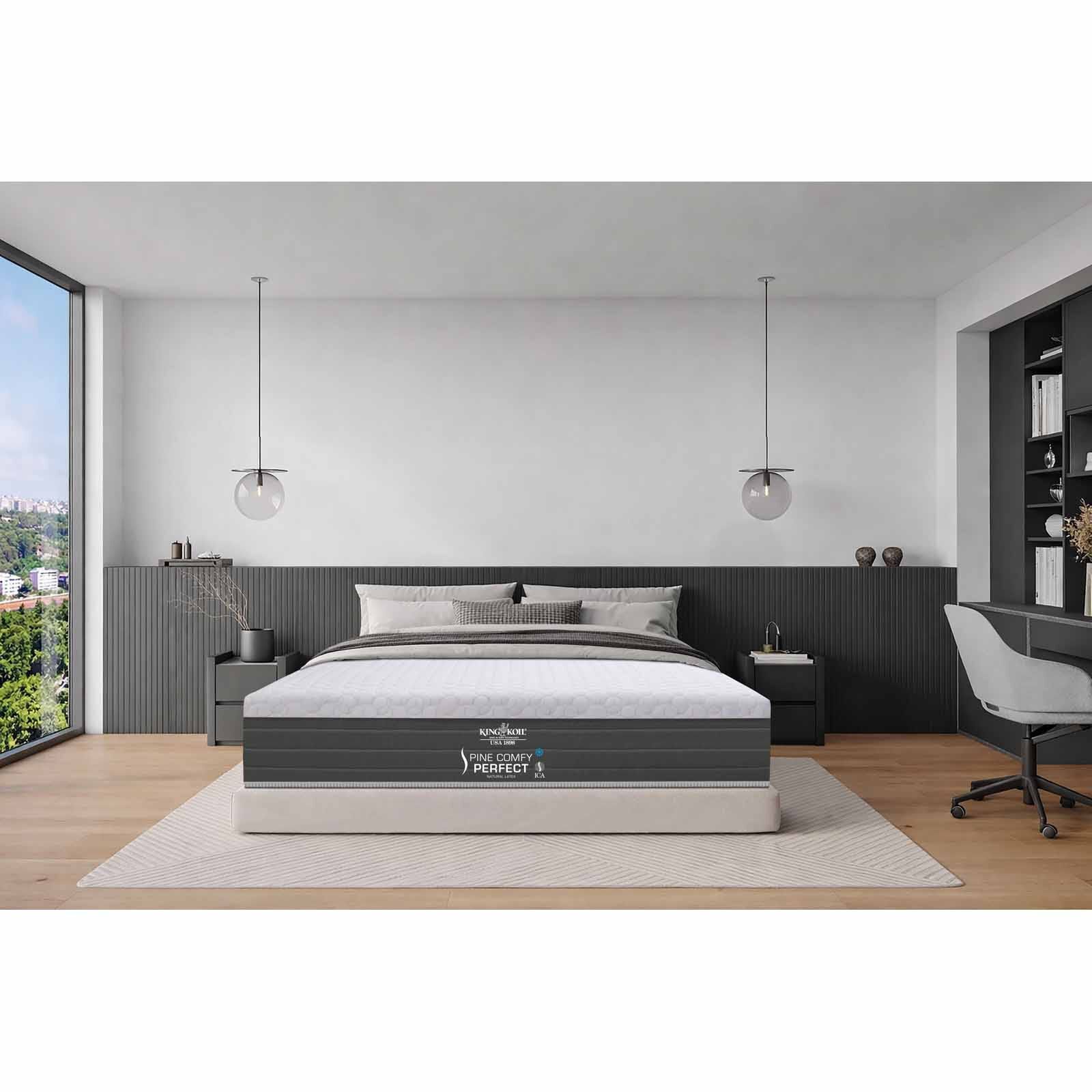 KINGKOIL Spine Comfy Perfect Single Size Mattress W/bedframe And Headboard SPINE COMFY PERFECT-image 3