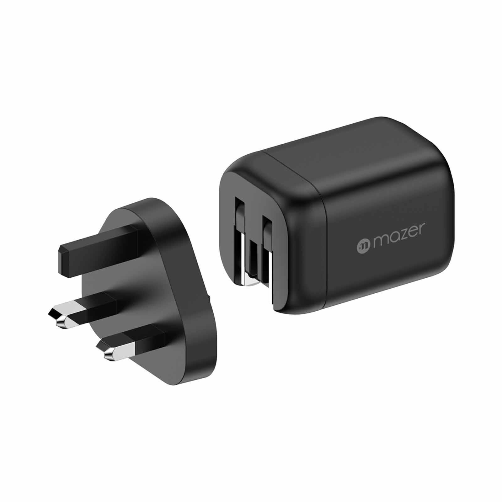 MAZER Prestigegan Dynamic Power Supply 60w 1c1a Us+uk Plugs-black M-G60W-V5UK-BK-image 7