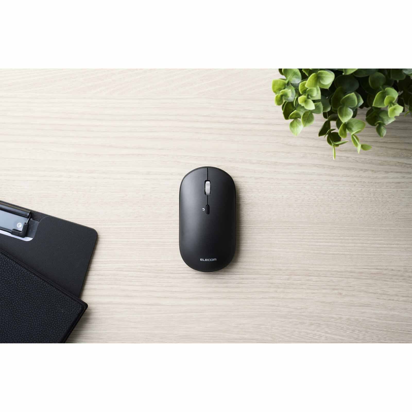 ELECOM Dual Mode Wireless Chargeable Silent Mouse Black M-TM25MBMSABK-image 4