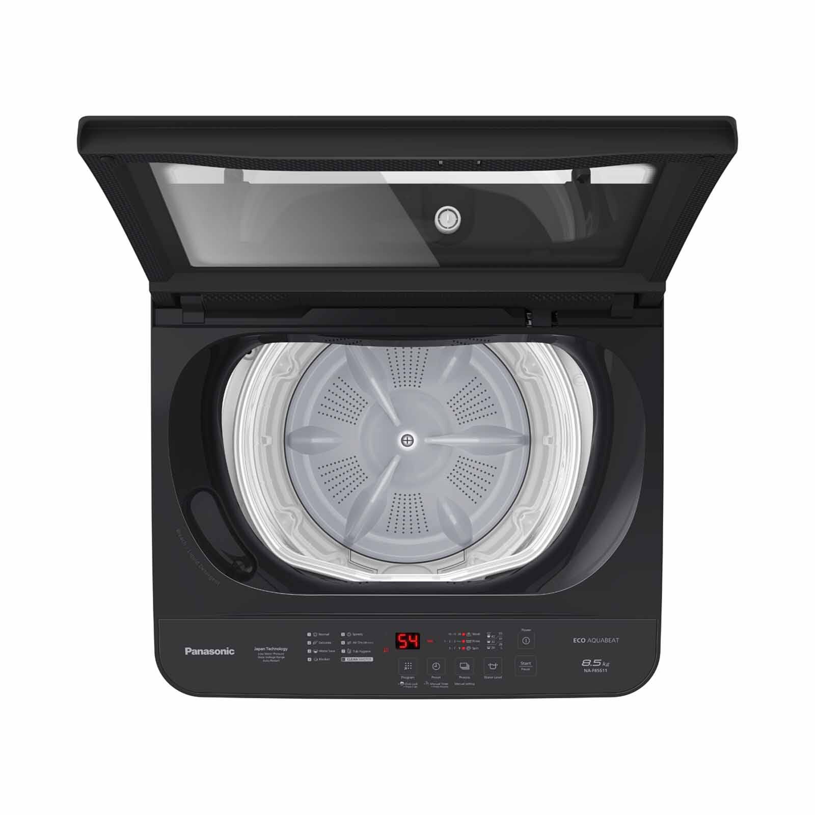 PANASONIC Top Load Washer (8.5kg) NA-F85S11BRQ-image 4