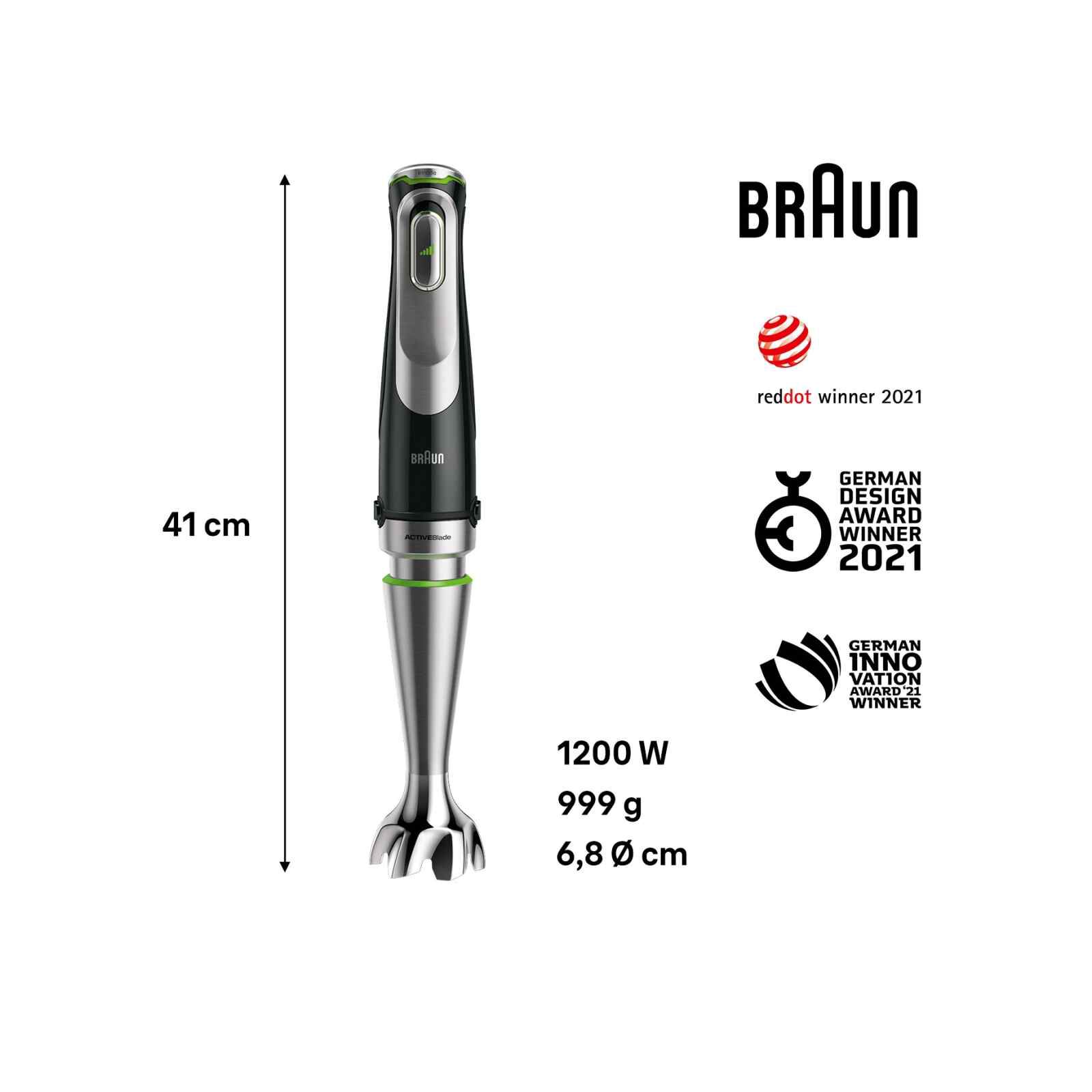 BRAUN Multiquick 9 Hand Blender (1200w) MQ9187XLI-image 2