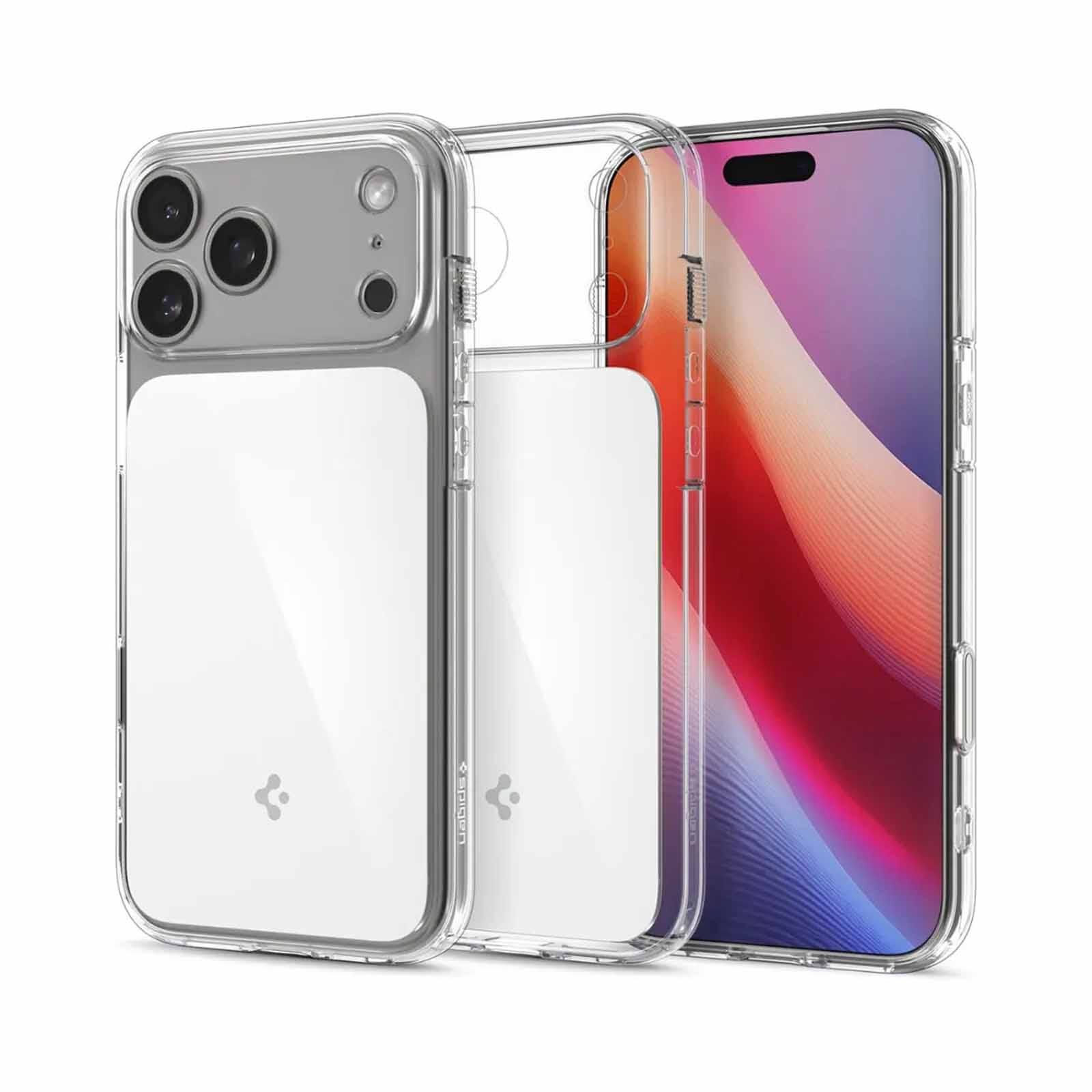 SPIGEN Iphone 17 Pro Ultra Hybrid T Magfit Clear White ACS10344-image 1