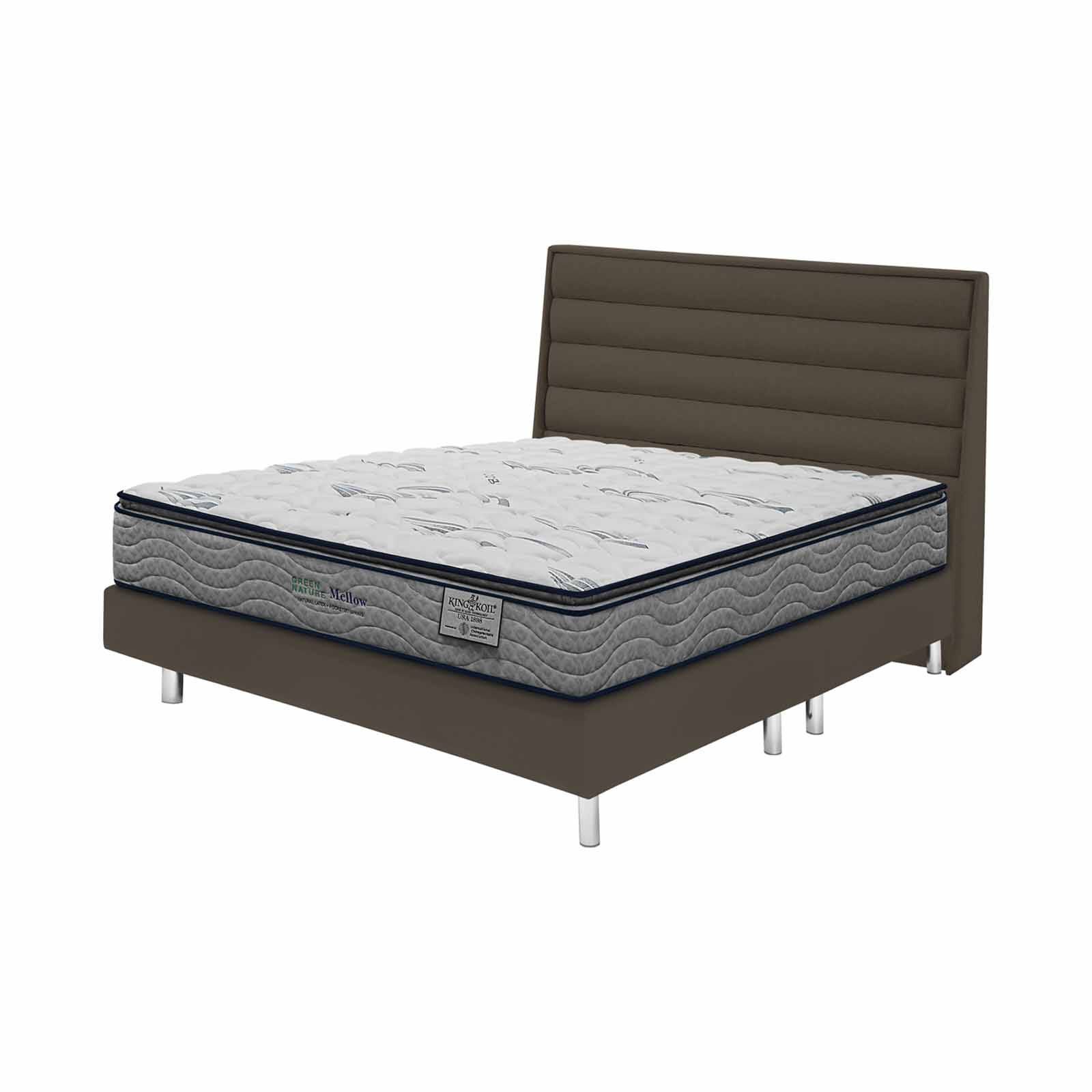 KINGKOIL Queen Size Mattress GREEN NATURE MELLOW-image null