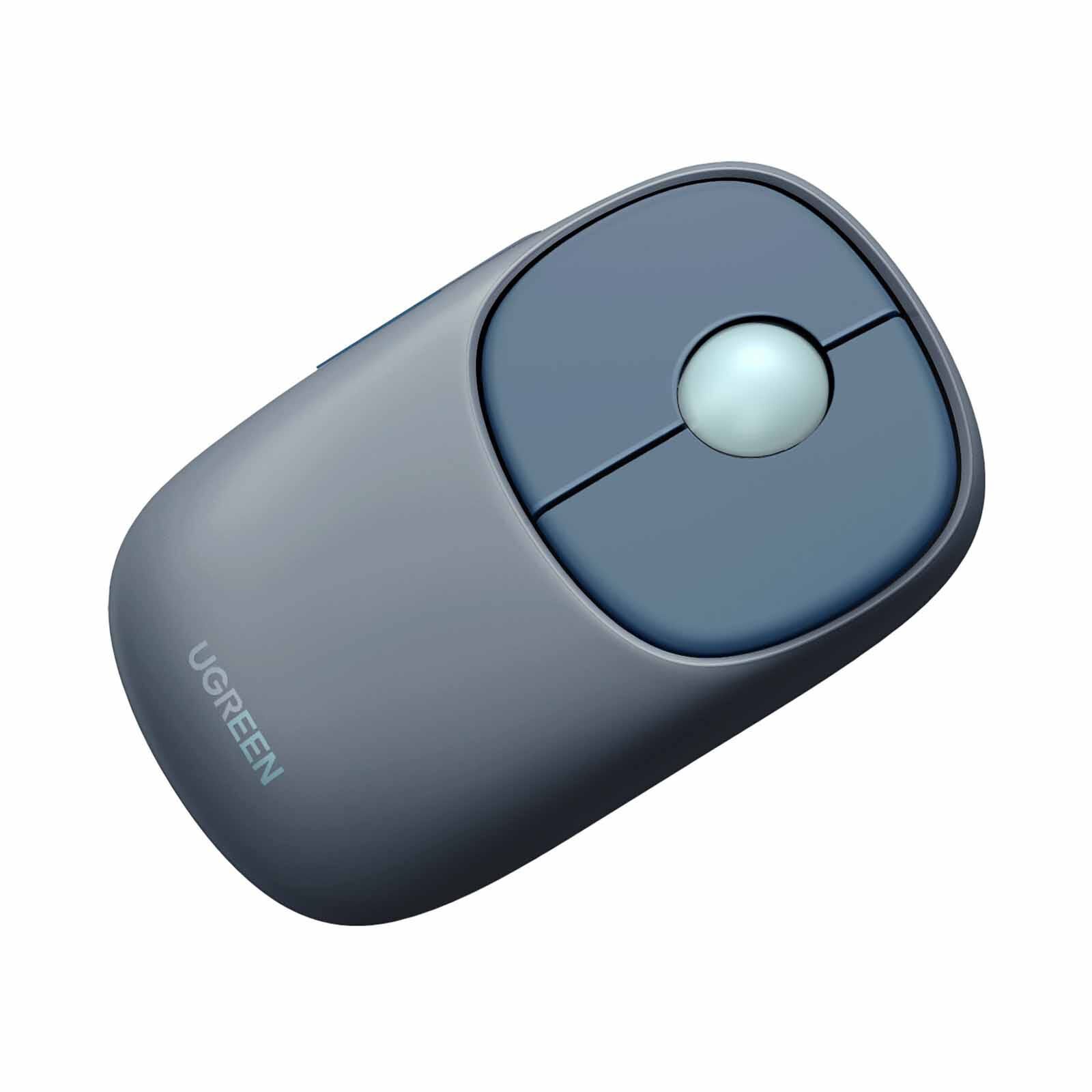 UGREEN 2.4ghz + Bluetooth 4000dpi Usb-c Rechargeable Mouse, Black 90538-image 4