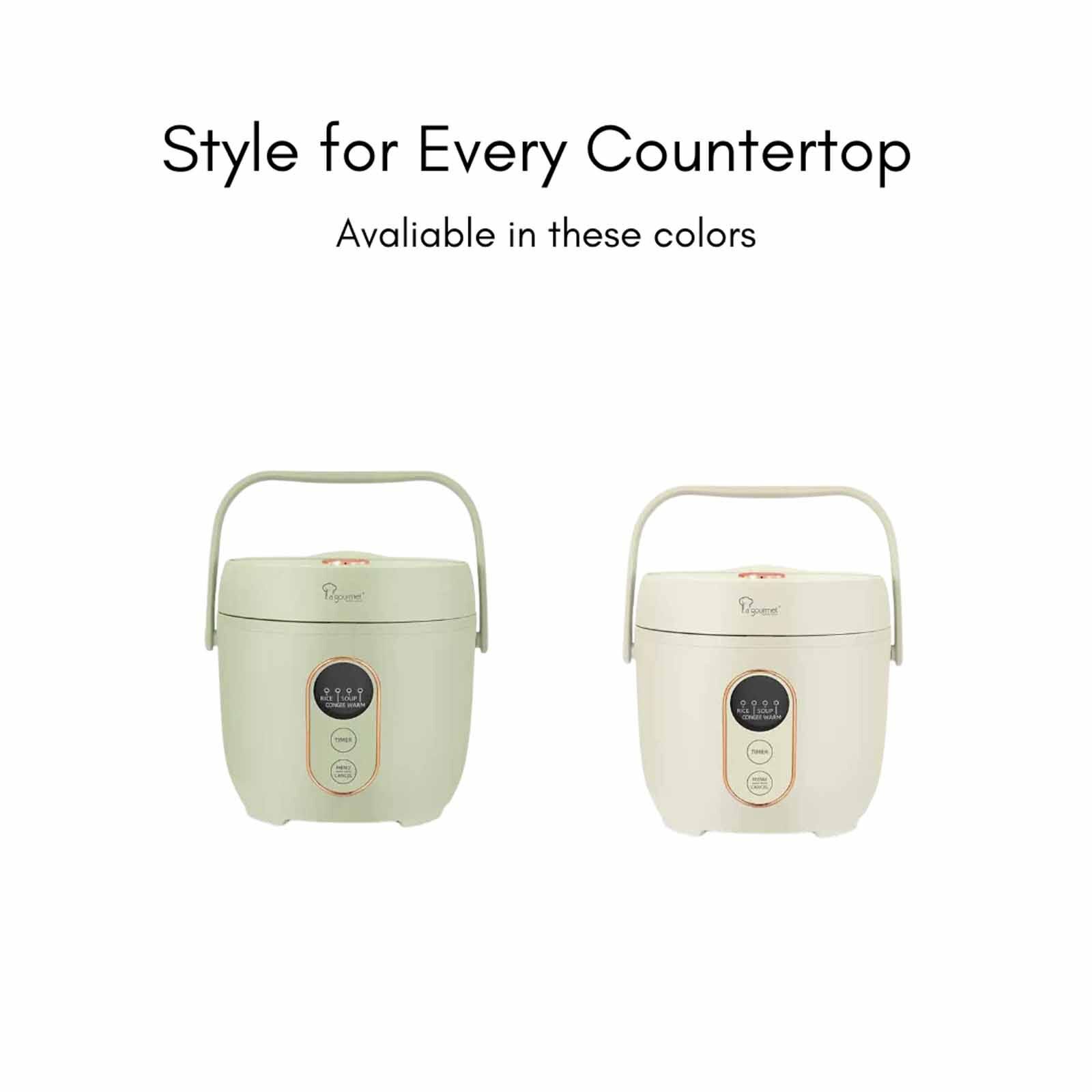 LA GOURMET Rice Cooker (0.8l) - Cream LGELRC419590-image 7