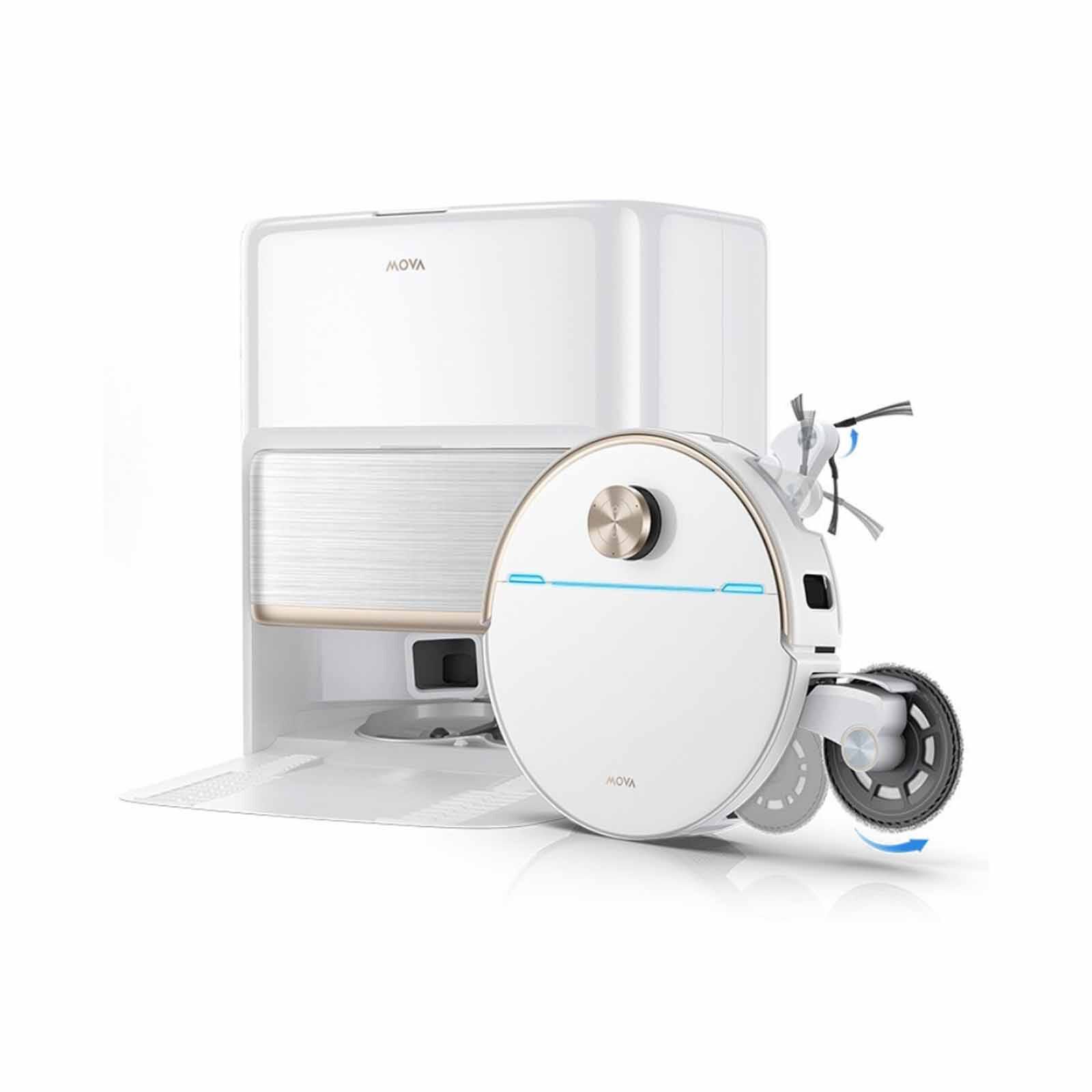 MOVA V70 Ultra Complete Robot Vacuum Cleaner - White MV-V70ULCOM-image 12