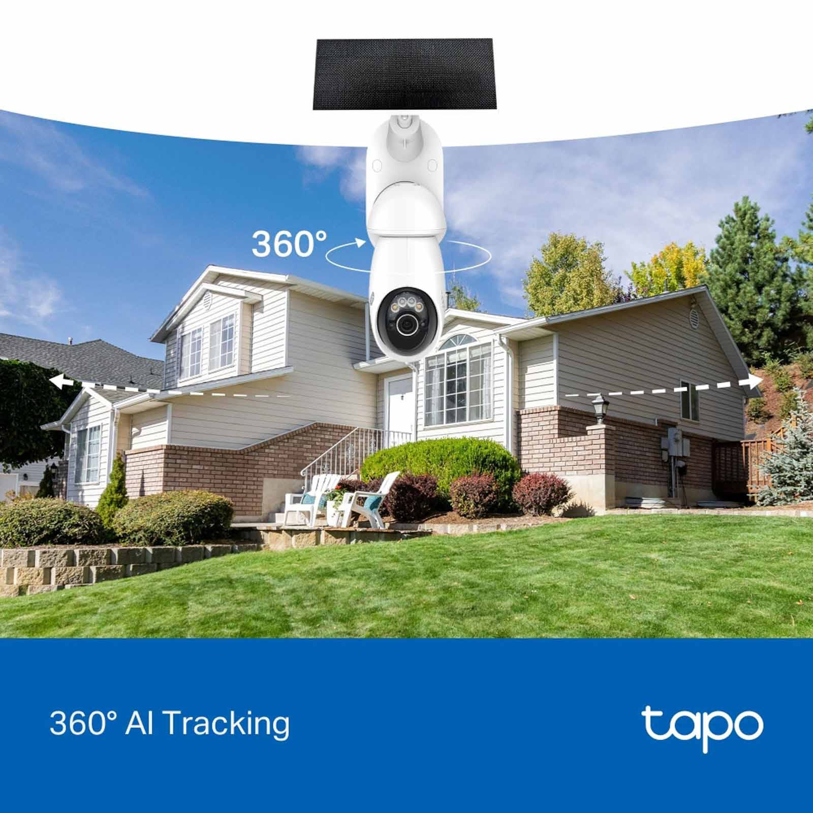 TP LINK Solar-powered Pan/tilt Security Camera Kit TAPO C660 KIT-image 10