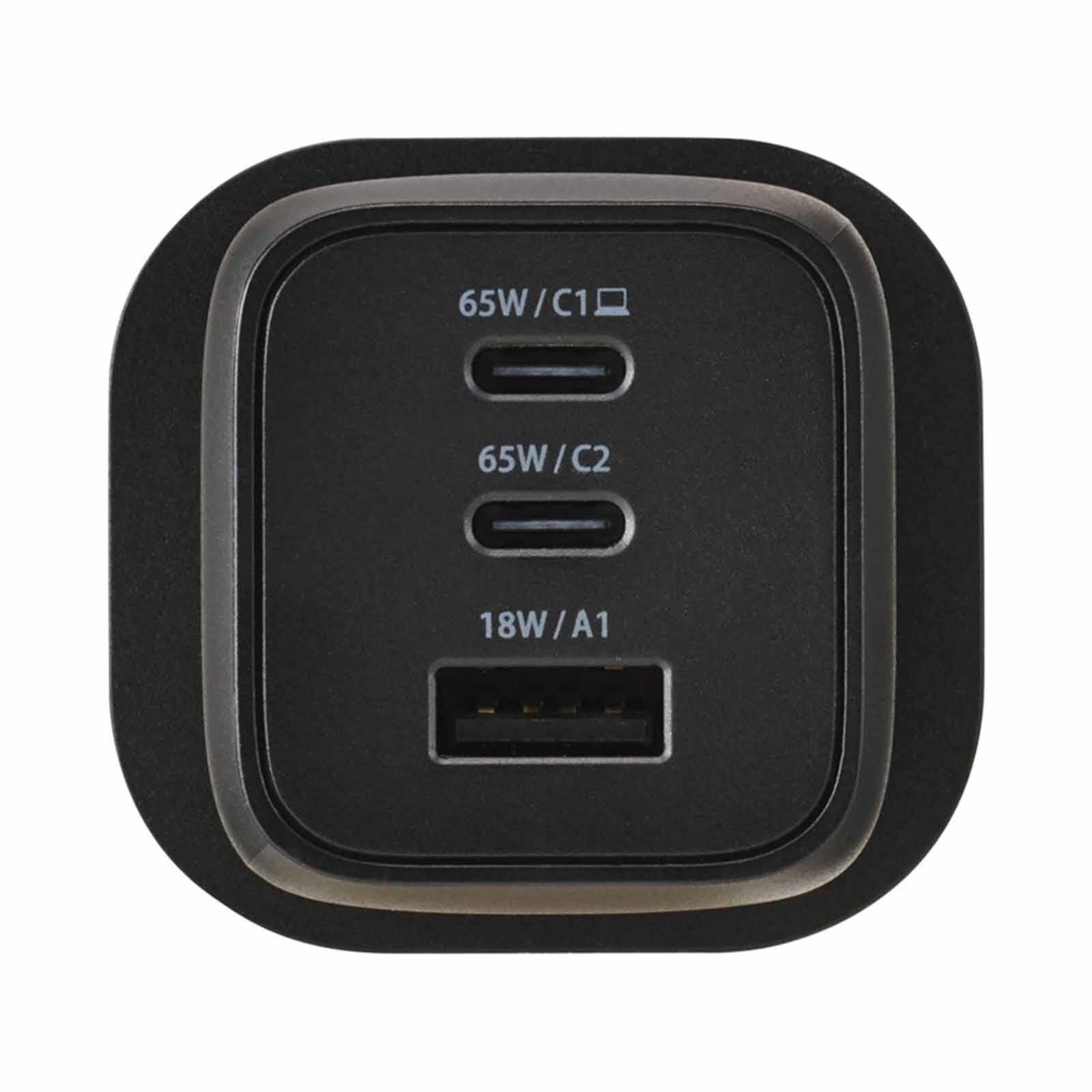 ELECOM 65w Pd Wall Charger C-2port A-1port MPA-ACAS02BFBK-image 5