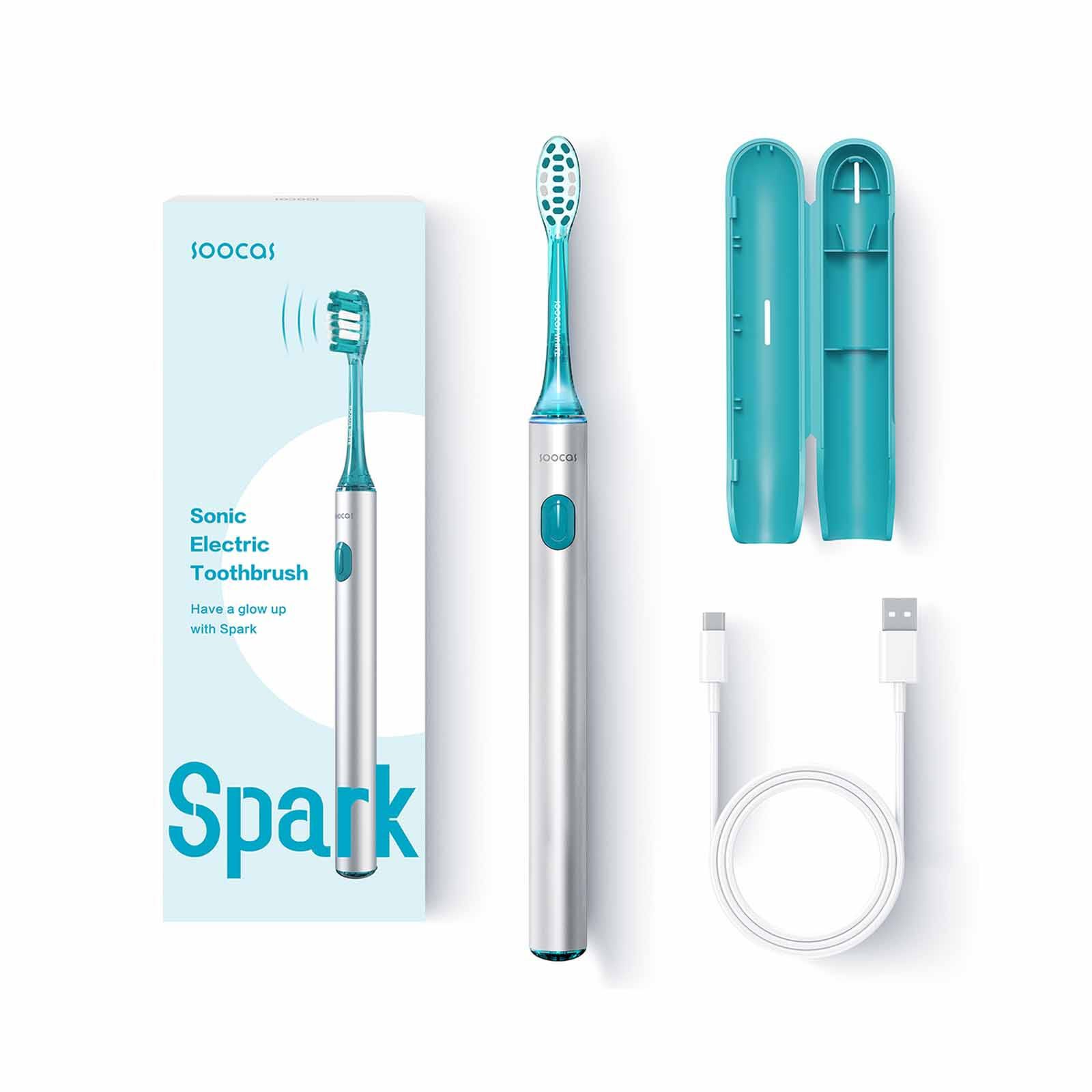 SOOCAS Toothbrush Head (4pcs) SPARK MT1 TOOTHBRUSH HEAD-image 1