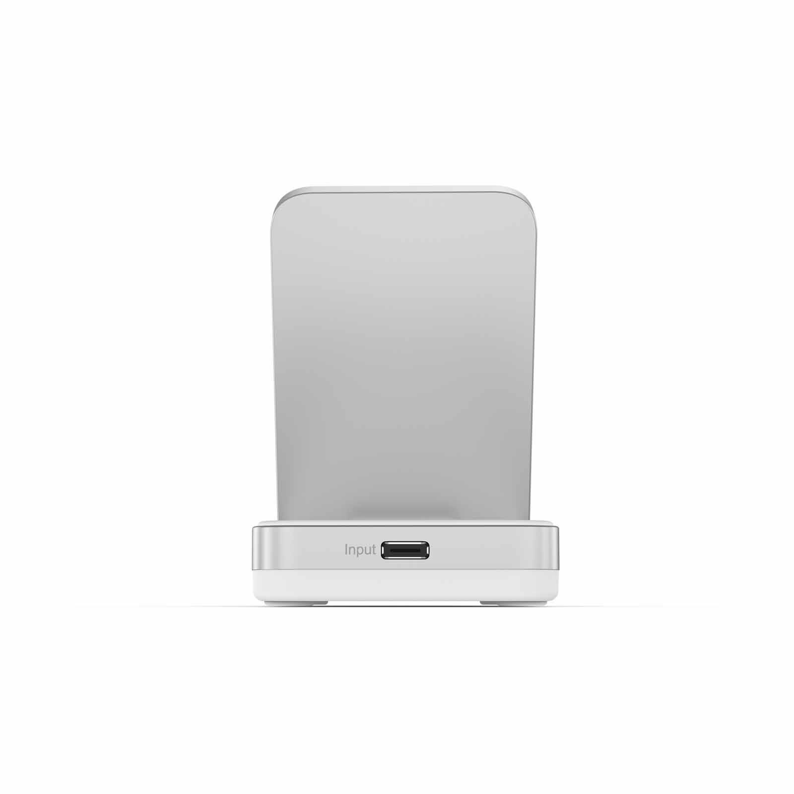 MAZER Qi2 Certified 32w Wireless Foldable 2in1+usb-c Pd12w Output Charger - White M-QI2-MAGFOLD02-WH-image 4