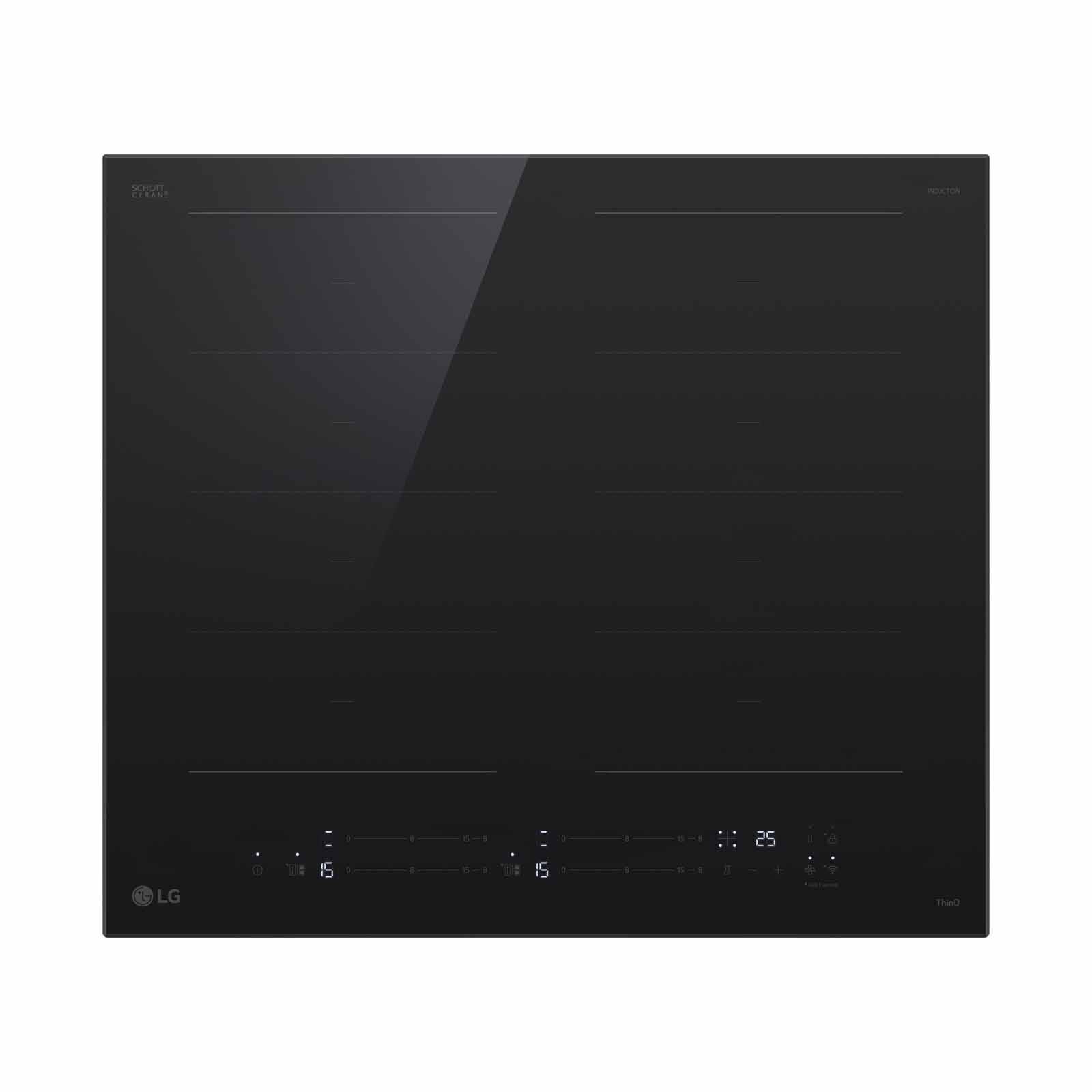 LG 60cm Induction Hob - 4 Zone With Dual Flex Zone - Black (exclude Installation) CI7Z2438BA-image 1