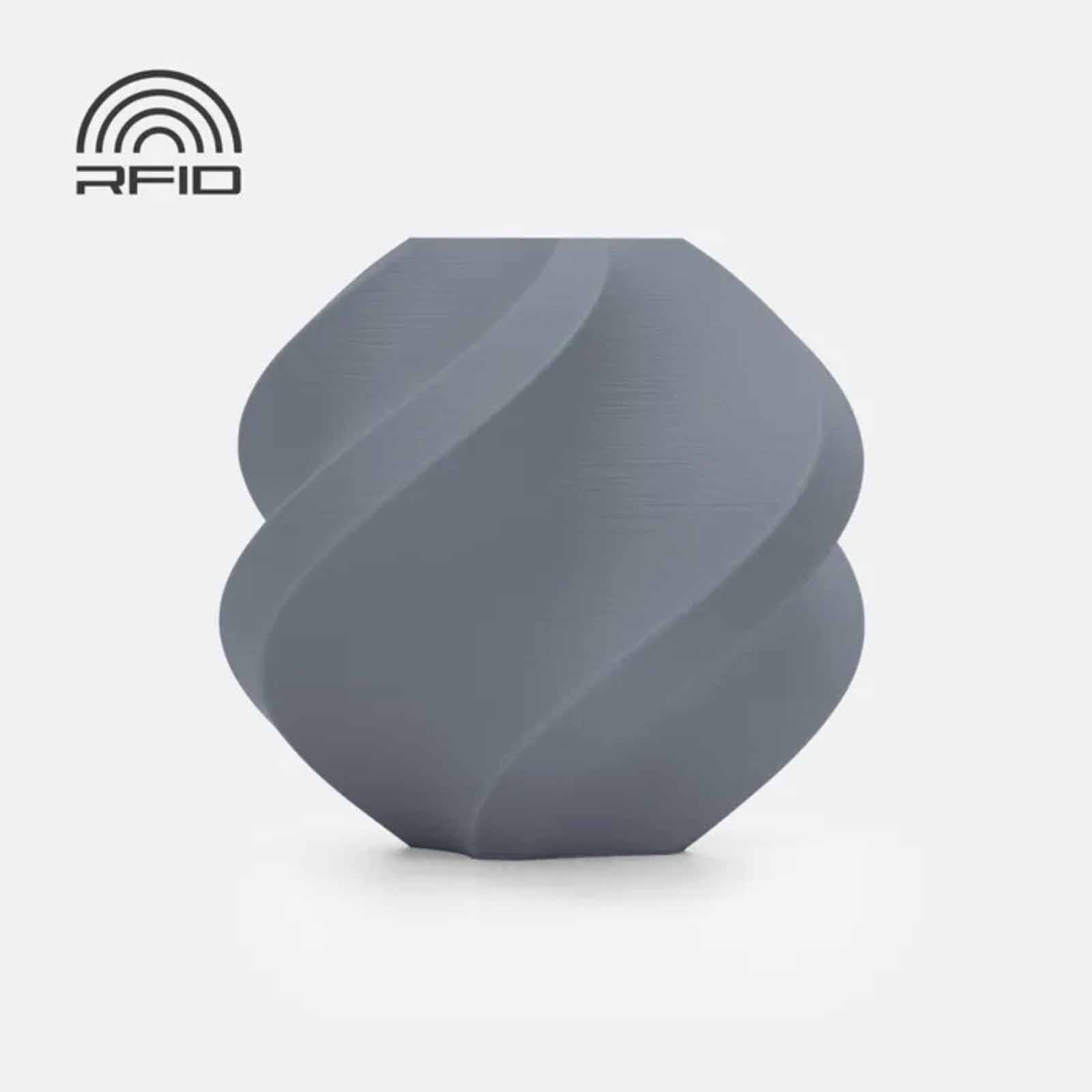 BAMBU LAB Pla Matte - Ash Gray - With Reusable Spool BAM-A01-D3-1.75-1000-SPL-image null