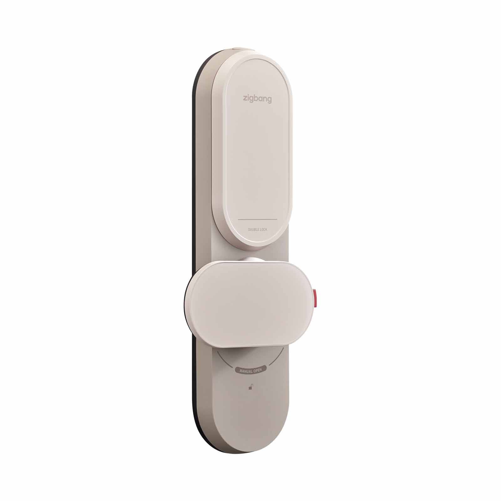 ZIGBANG Zd-r70 Passwordless Ai Door Lock (ivory) ZD-R70 (IVORY)-image 4